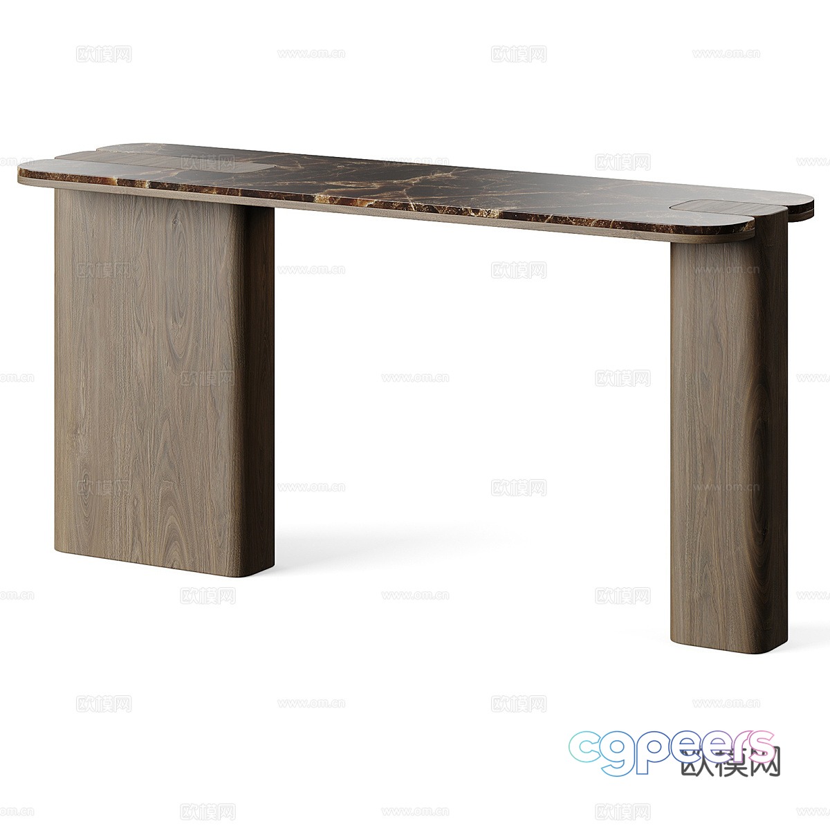 Italian end viewing platform 3D model Italian end viewing platform 3D model