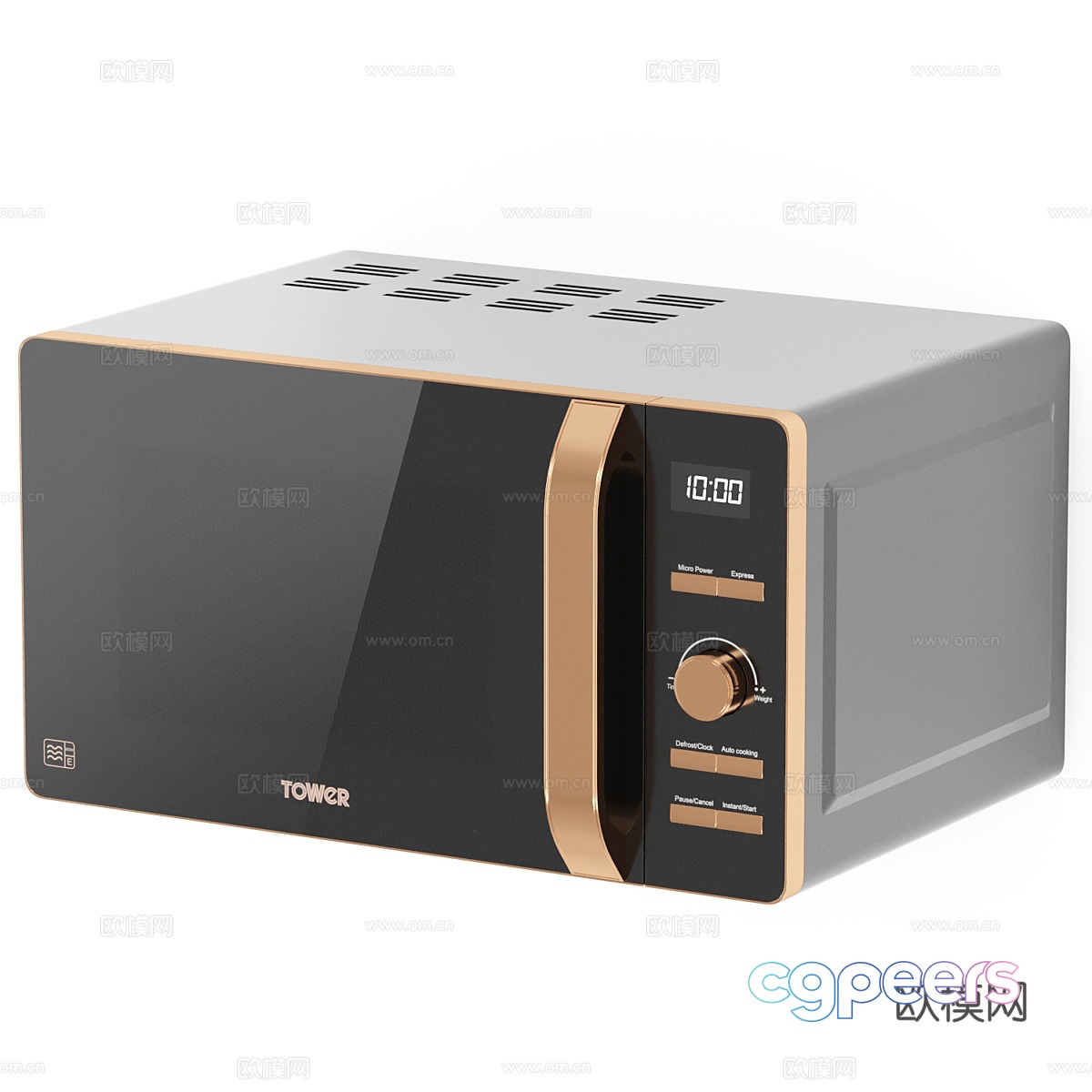 Microwave oven 3D model Microwave oven 3D model