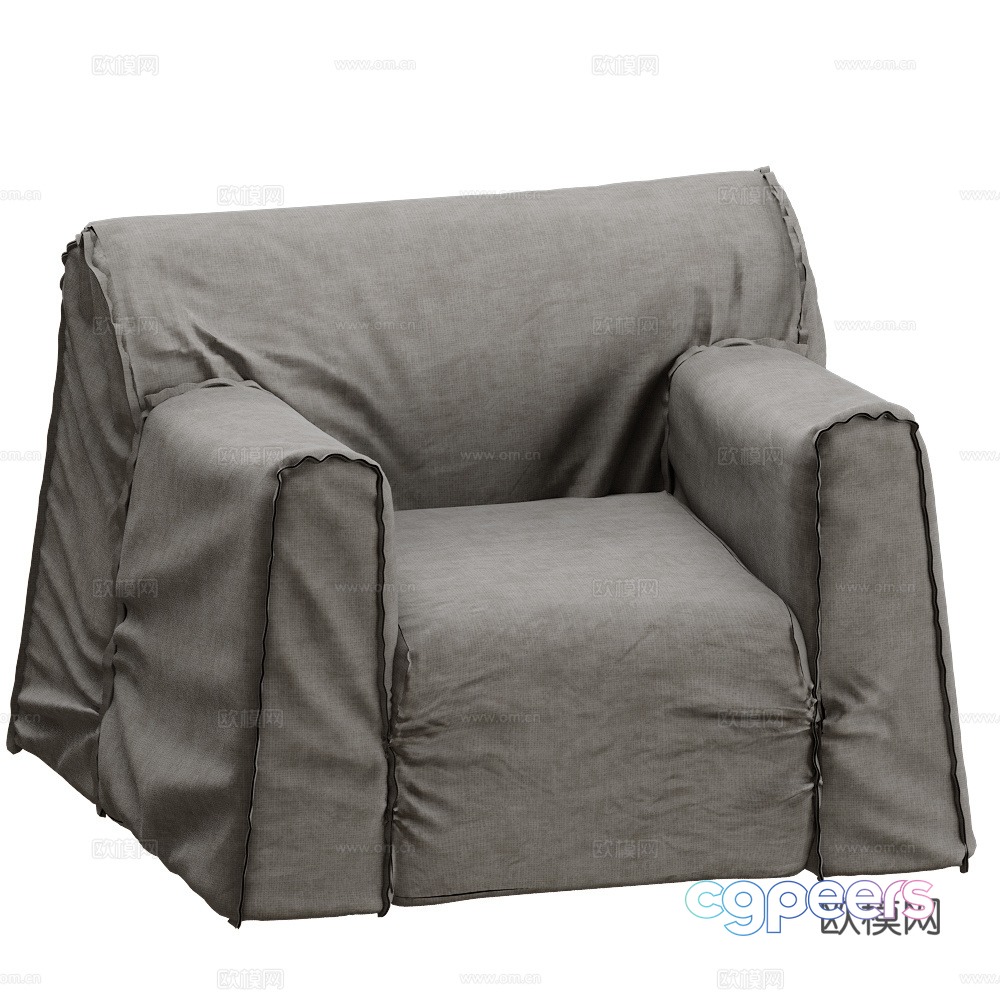 Single sofa 3d model Single sofa 3d model