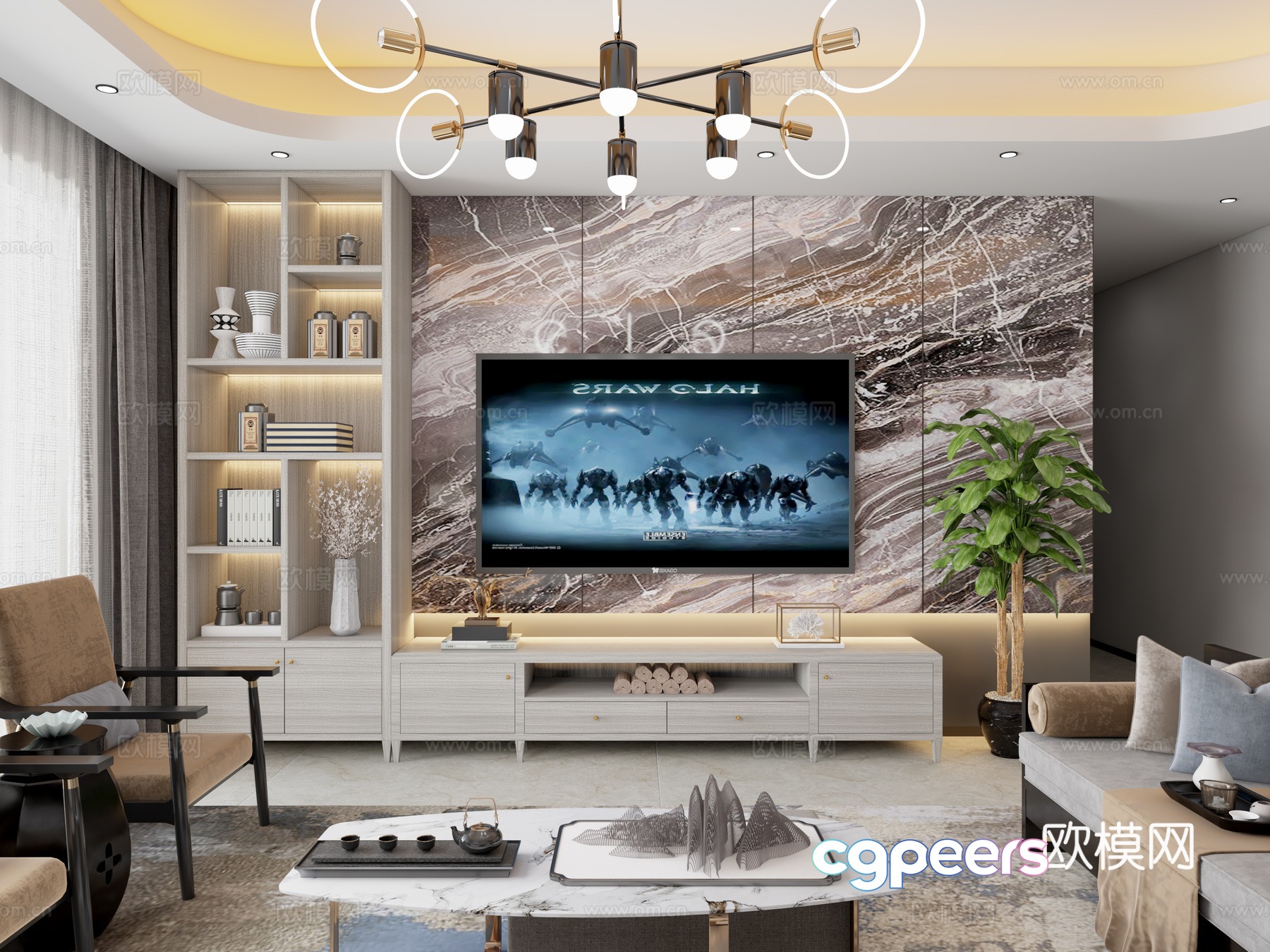 TV cabinet 3d model TV cabinet 3d model