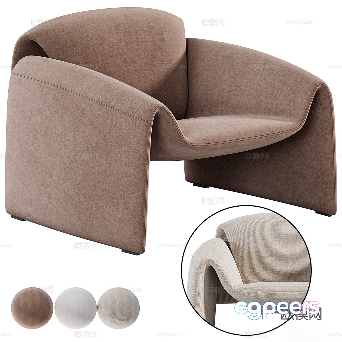 Sofa coffee table combination 3D model Sofa coffee table combination 3D model
