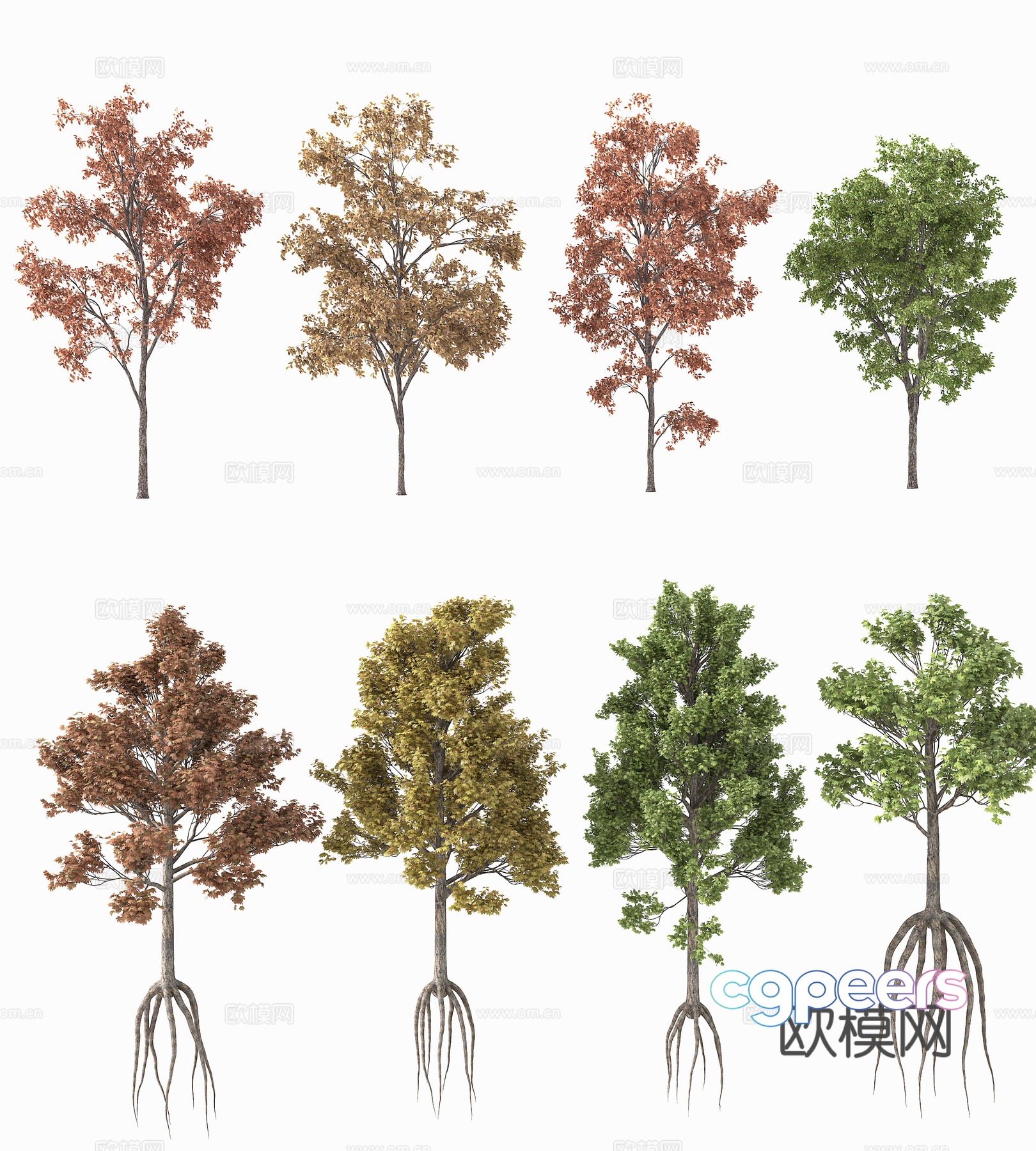 Tree Green Tree 3D Model Tree Green Tree 3D Model