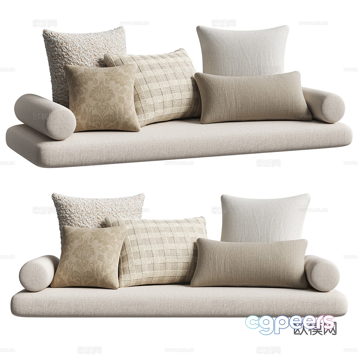 Multiplayer sofa 3d model Multiplayer sofa 3d model