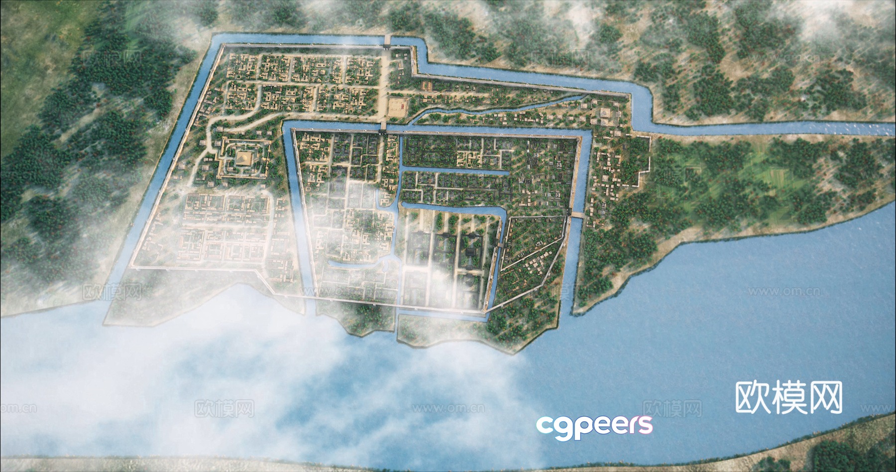 Beiting Site 3D model Beiting Site 3D model