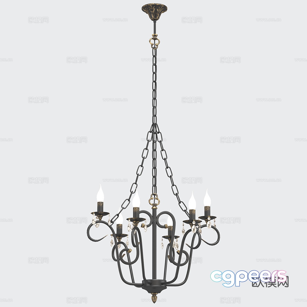 Chandelier 3d model Chandelier 3d model