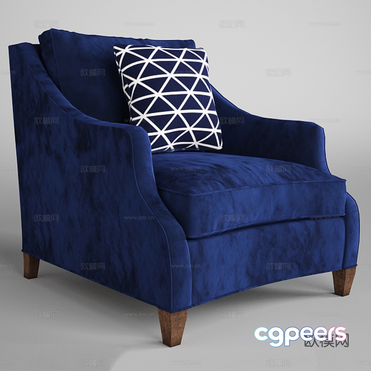 Single sofa 3d model Single sofa 3d model