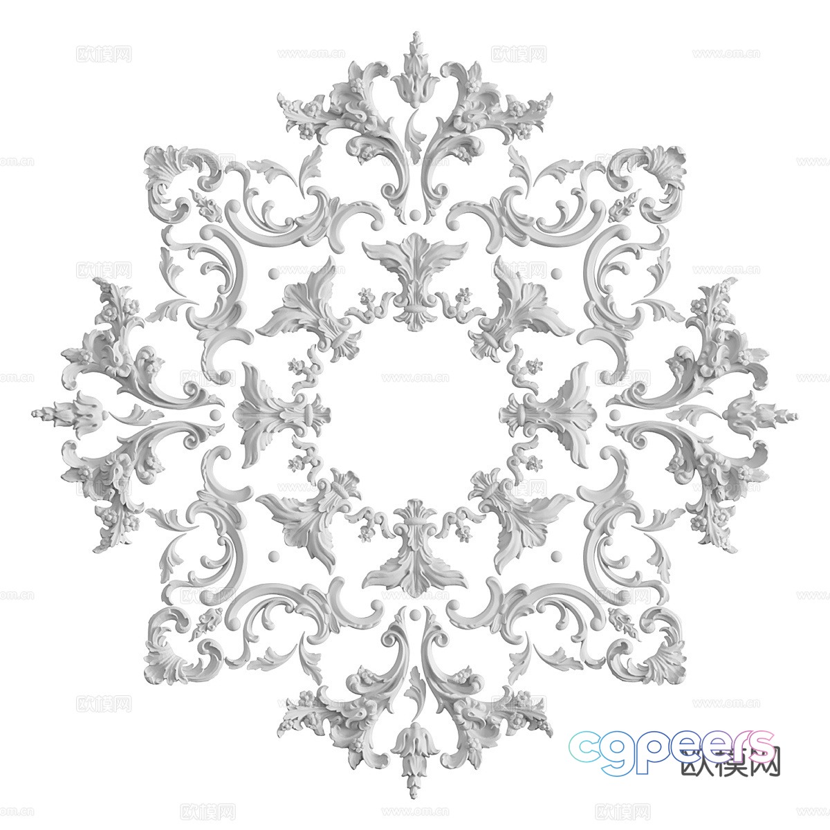 Rose knot 3d model Rose knot 3d model