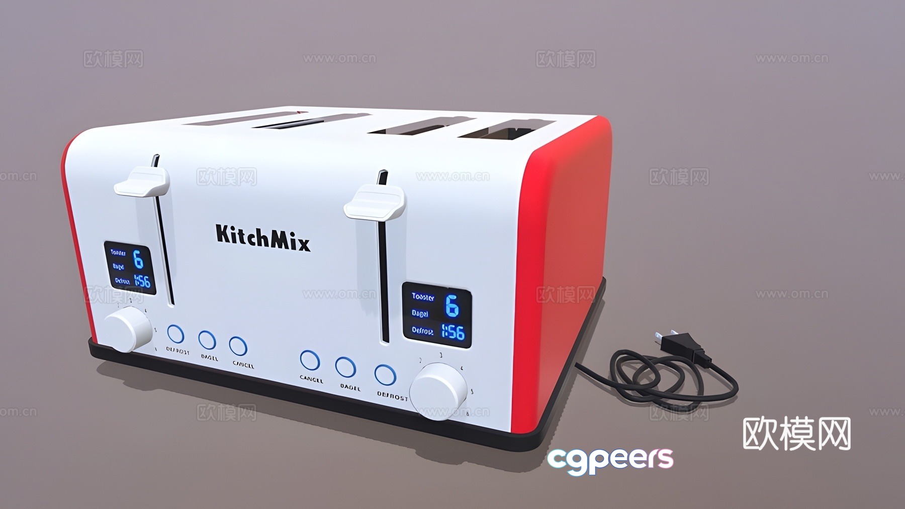 Toaster 3d model Toaster 3d model