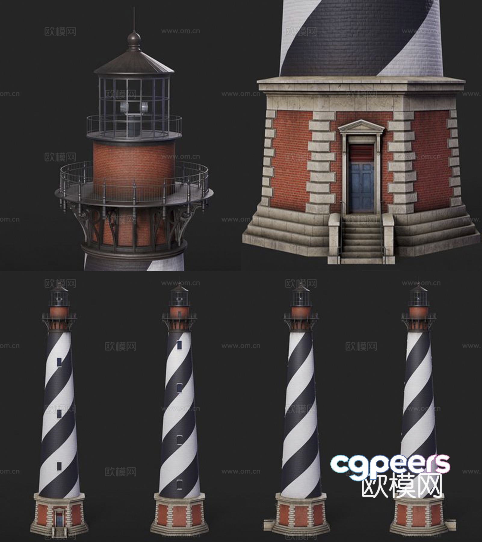 Lighthouse 3d model Lighthouse 3d model