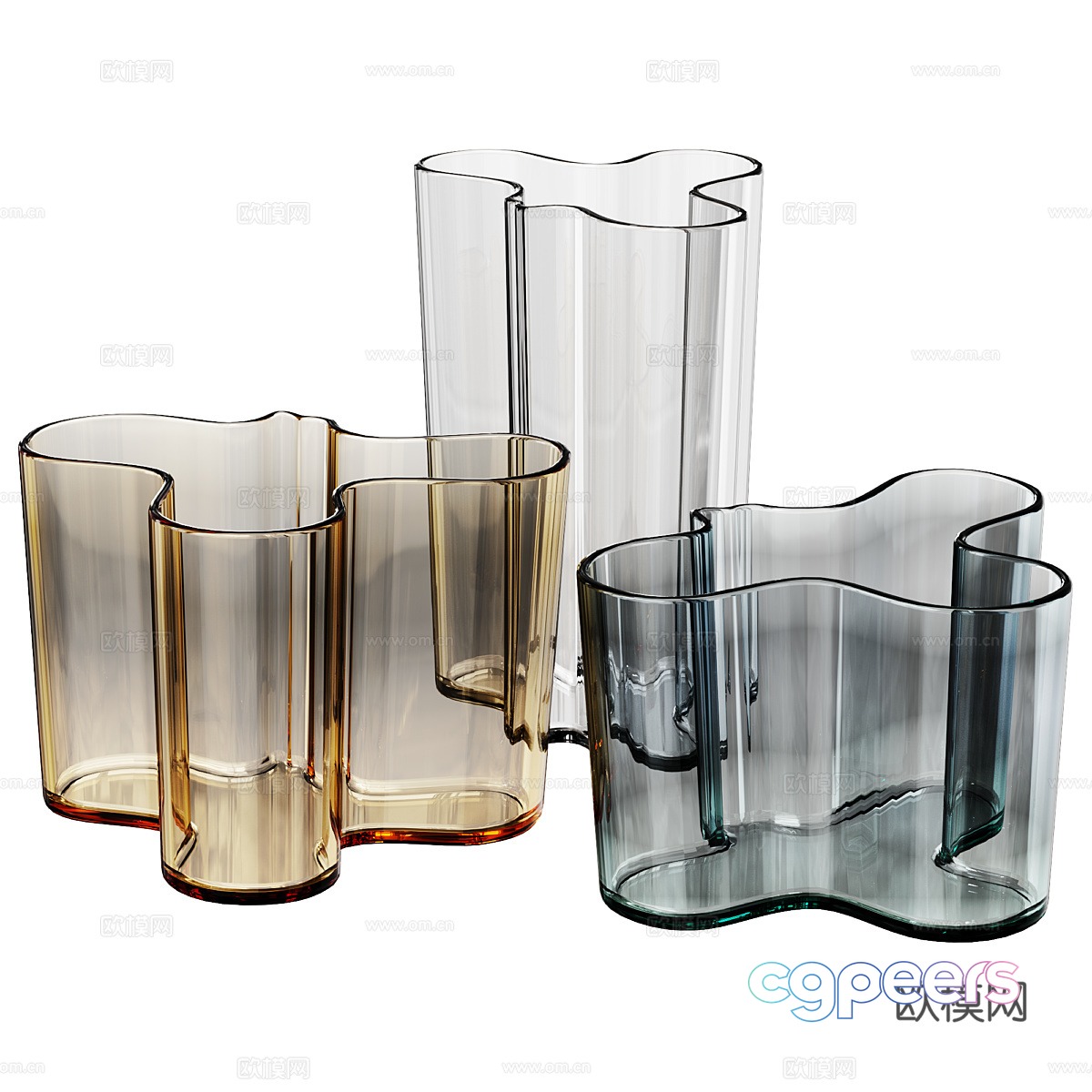 Tableware combination 3D model Tableware combination 3D model