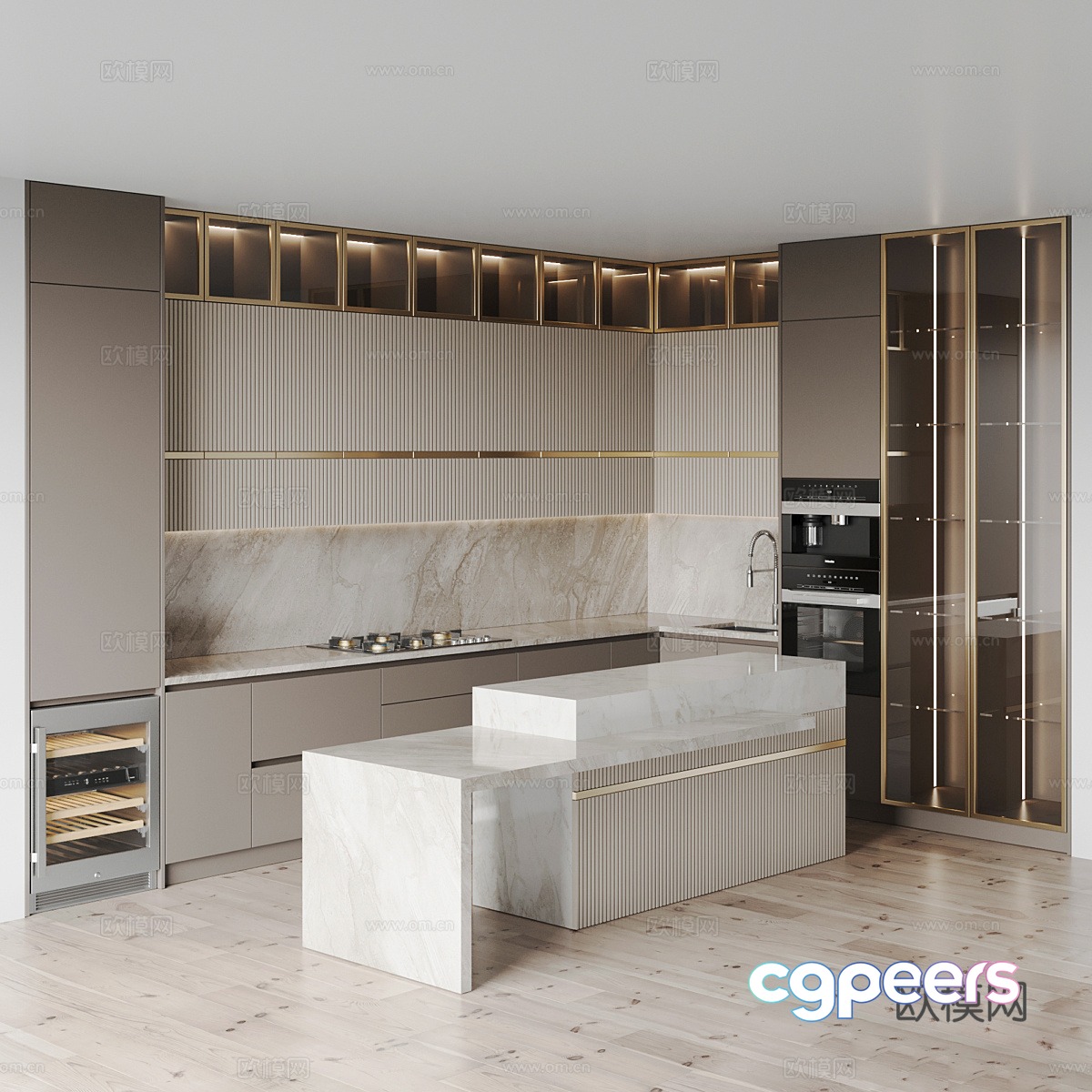 Kitchen 3d model Kitchen 3d model