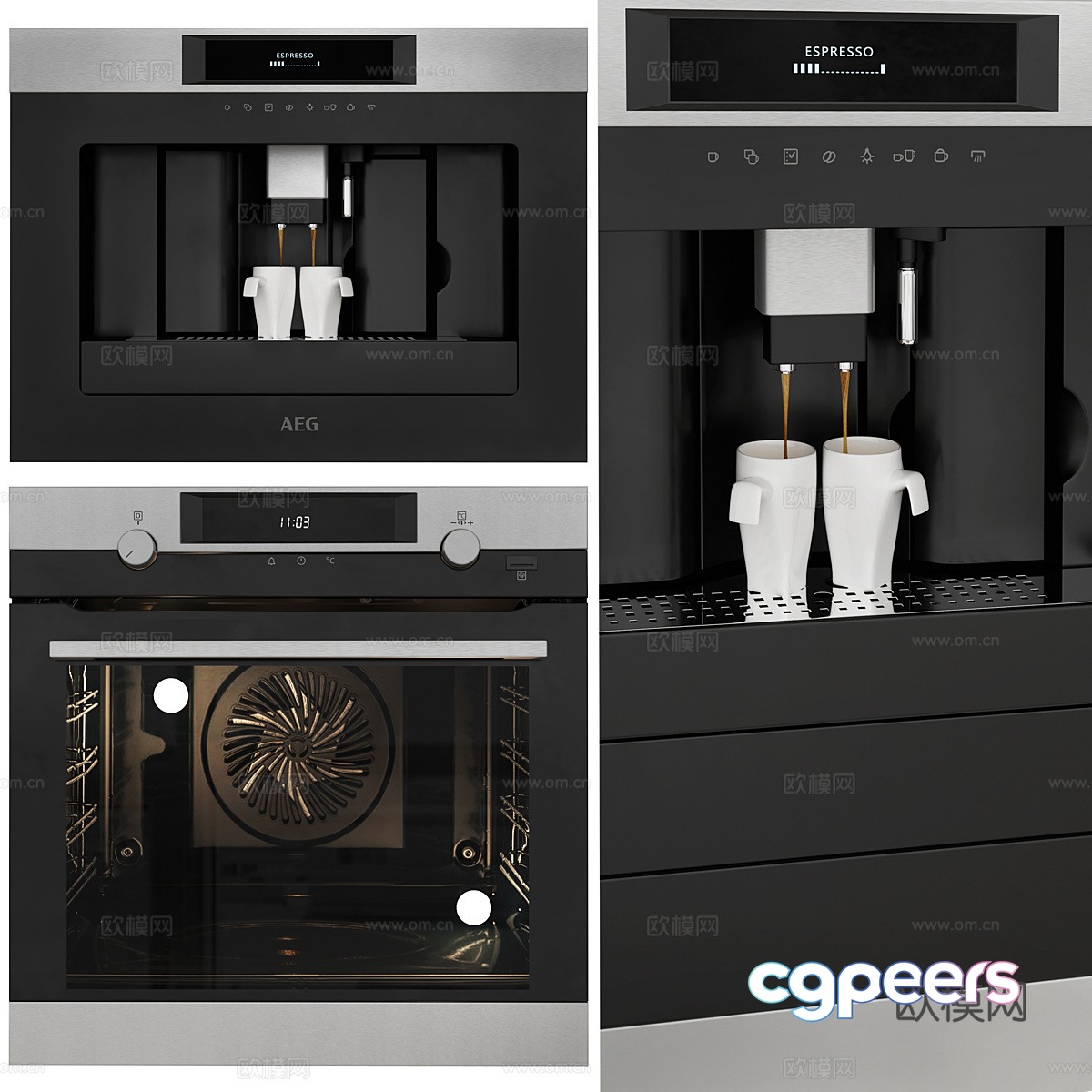 Kitchen 3d model Kitchen 3d model
