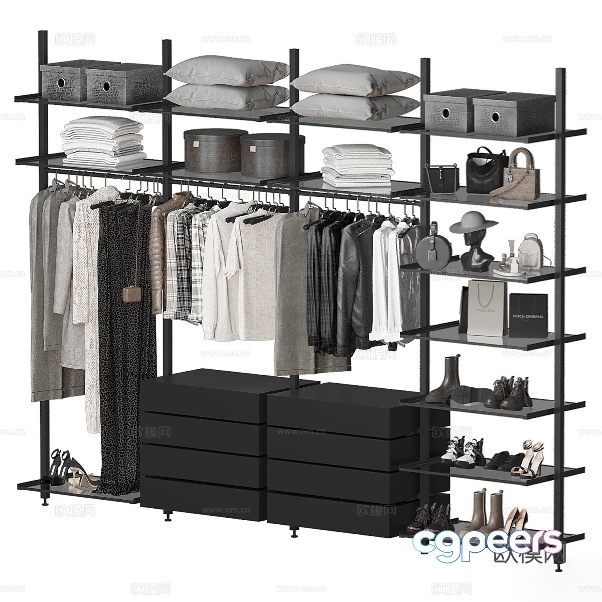 Wardrobe 3d model Wardrobe 3d model
