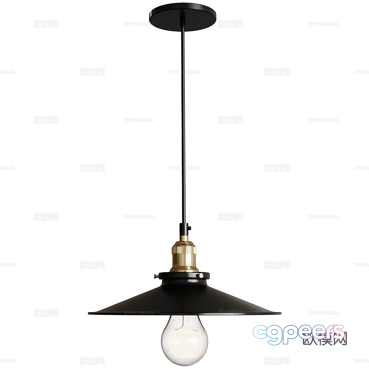Ceiling light 3d model Ceiling light 3d model