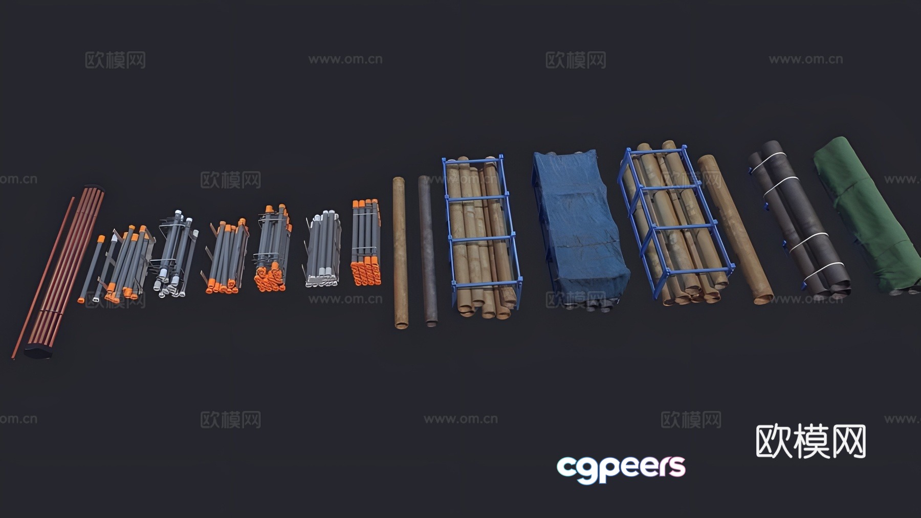 Pipe 3D model Pipe 3D model