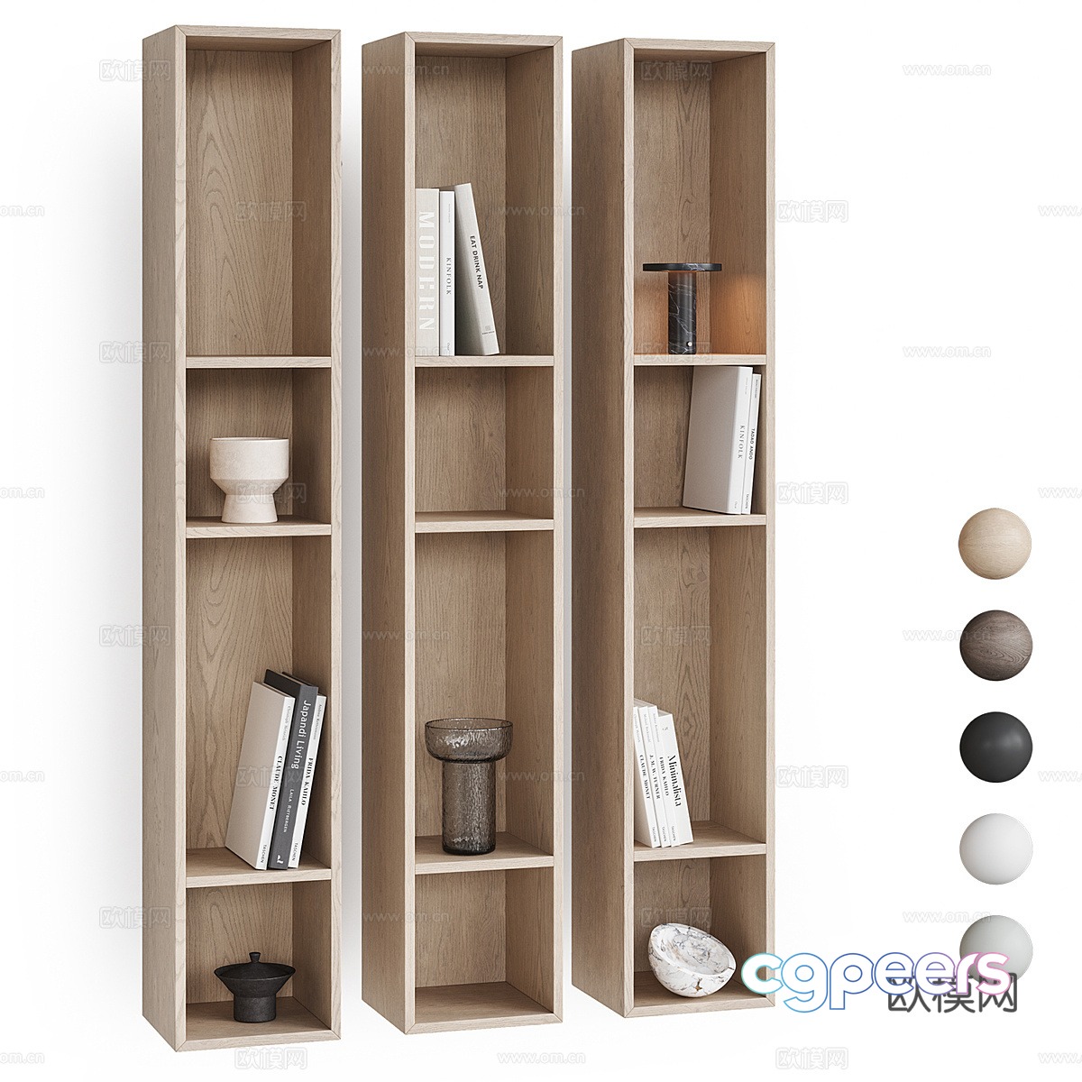 New Chinese style decorative cabinet 3D model New Chinese style decorative cabinet 3D model