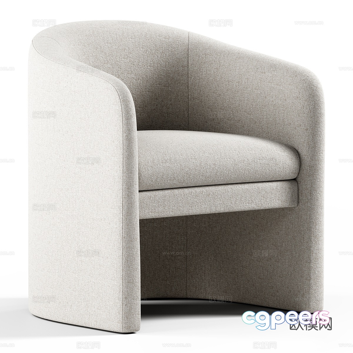 Modern sofa chair 3d model Modern sofa chair 3d model