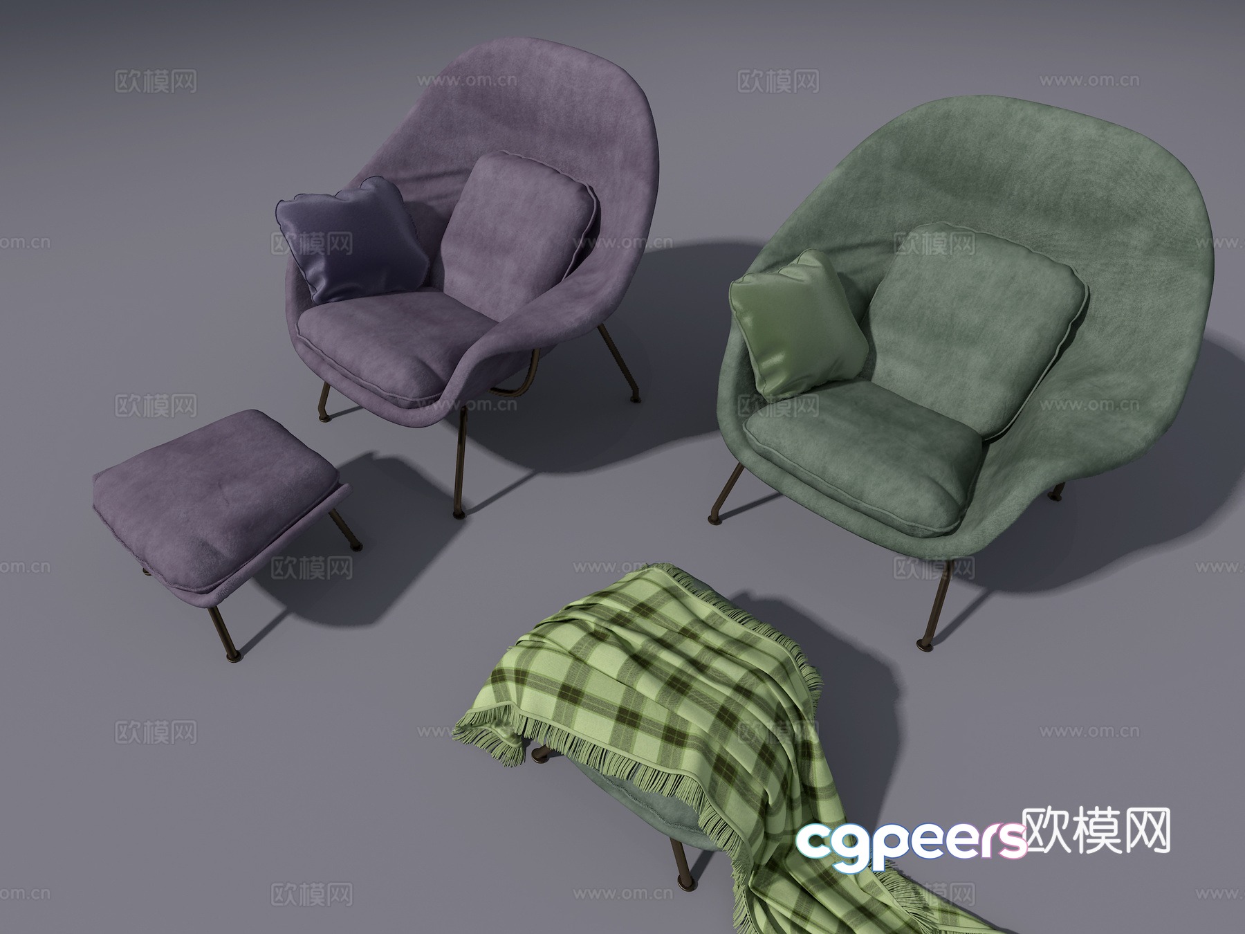 Single sofa 3d model Single sofa 3d model