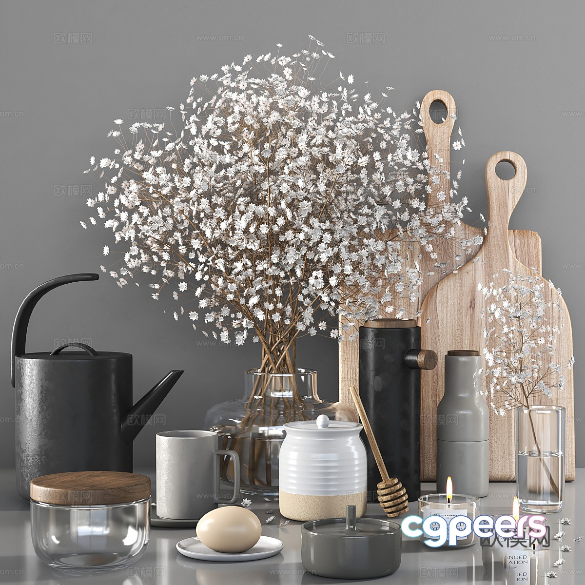 Kitchenware tableware 3d model Kitchenware tableware 3d model