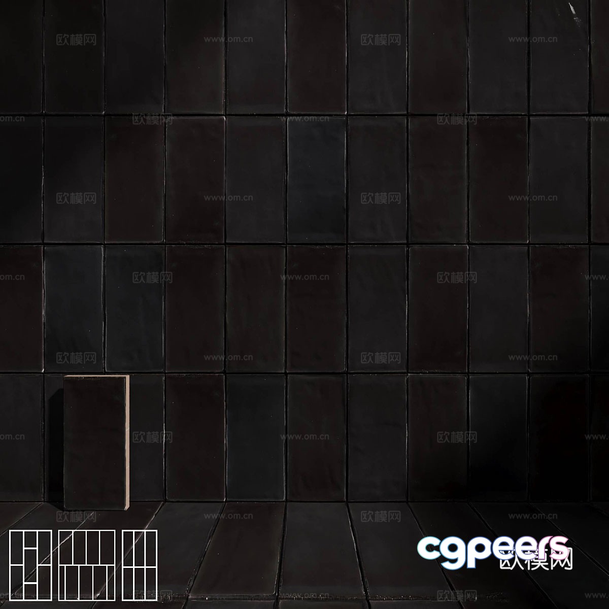 3d model of floor tiles 3d model of floor tiles