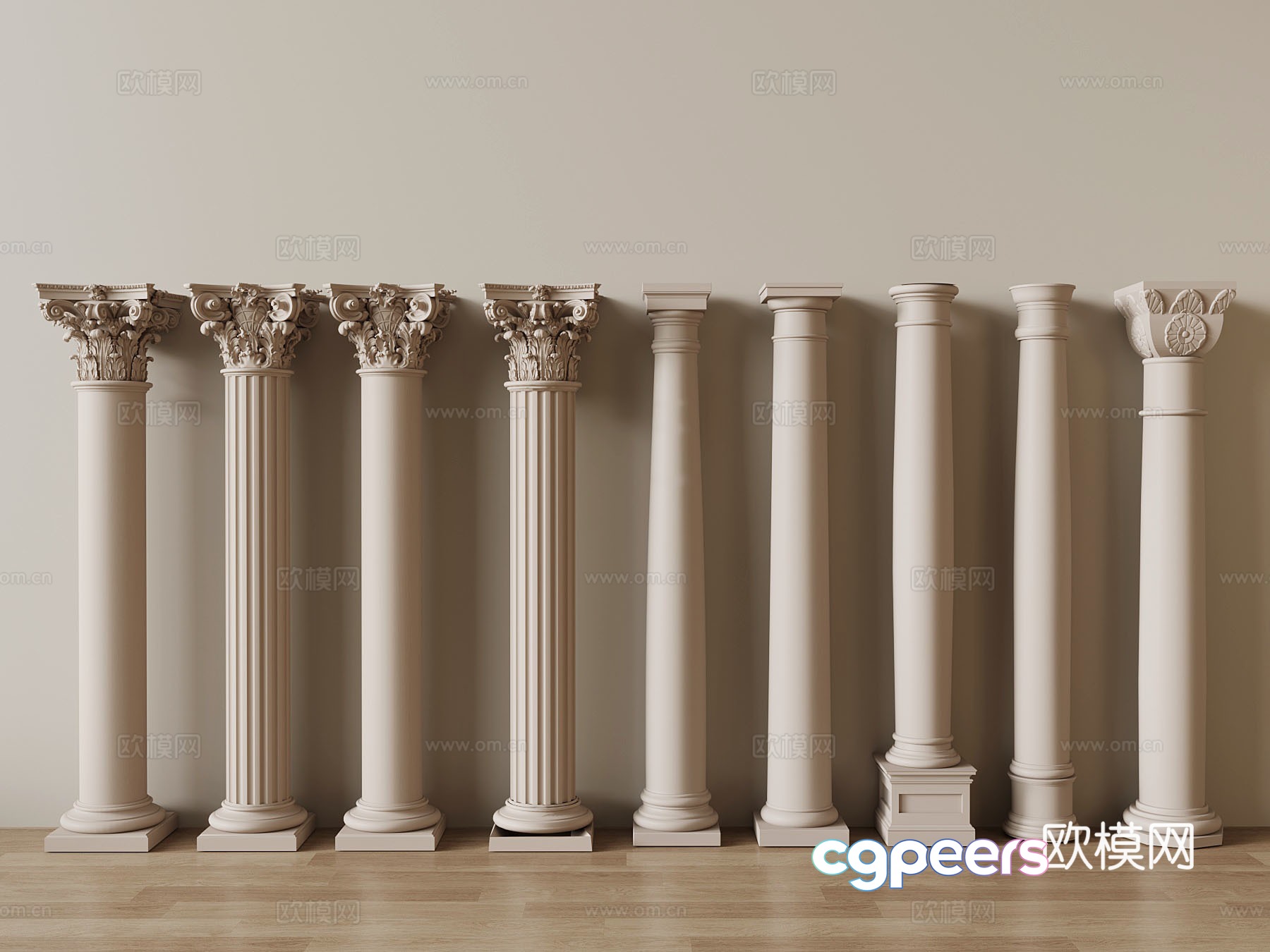 Column Modern Column 3D Model Column Modern Column 3D Model