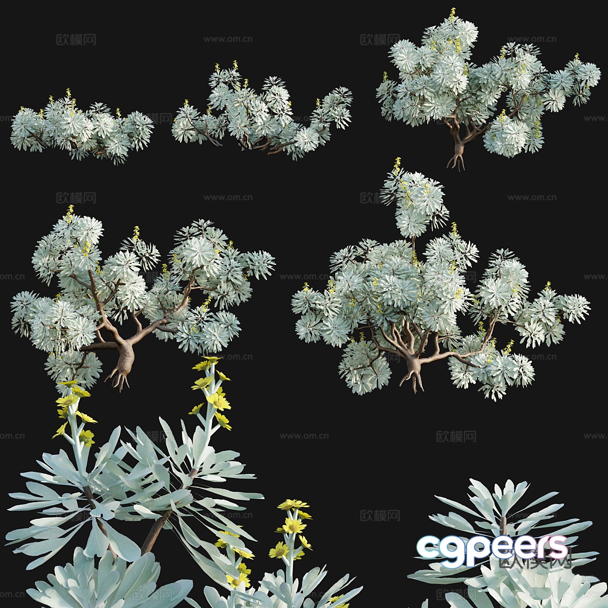 Landscape tree 3d model Landscape tree 3d model