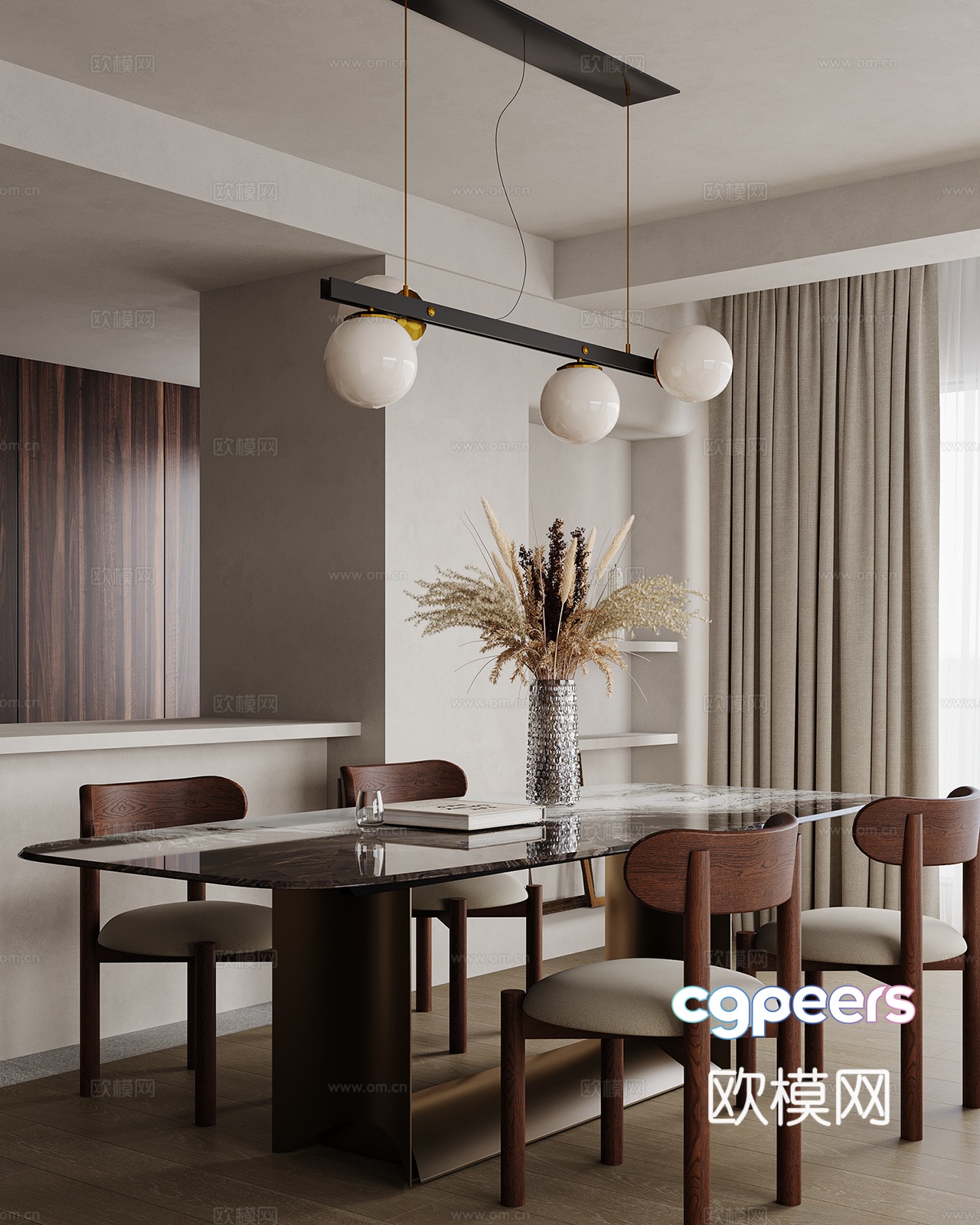 Restaurant 3d model Restaurant 3d model