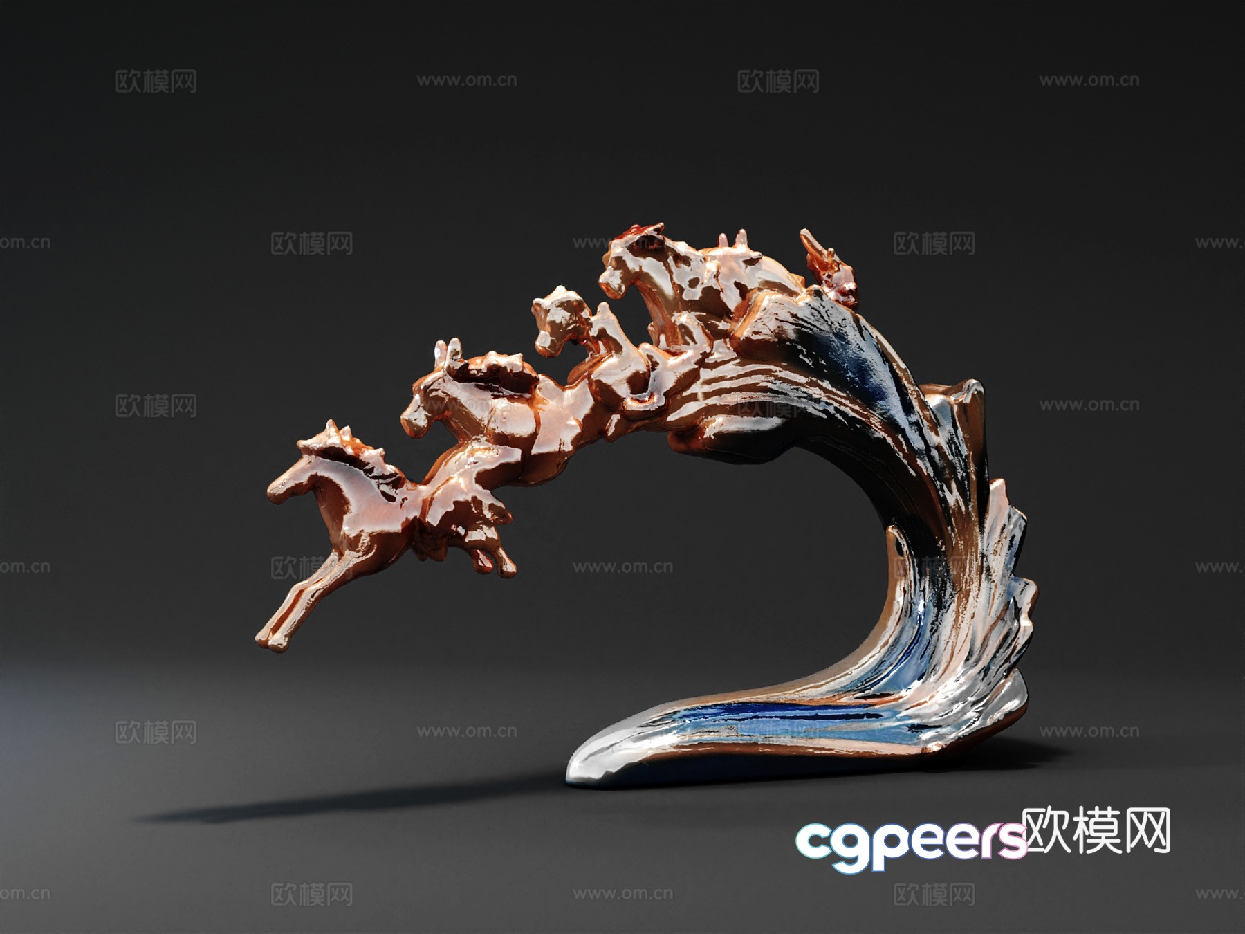 Sculpture ornaments 3D model Sculpture ornaments 3D model