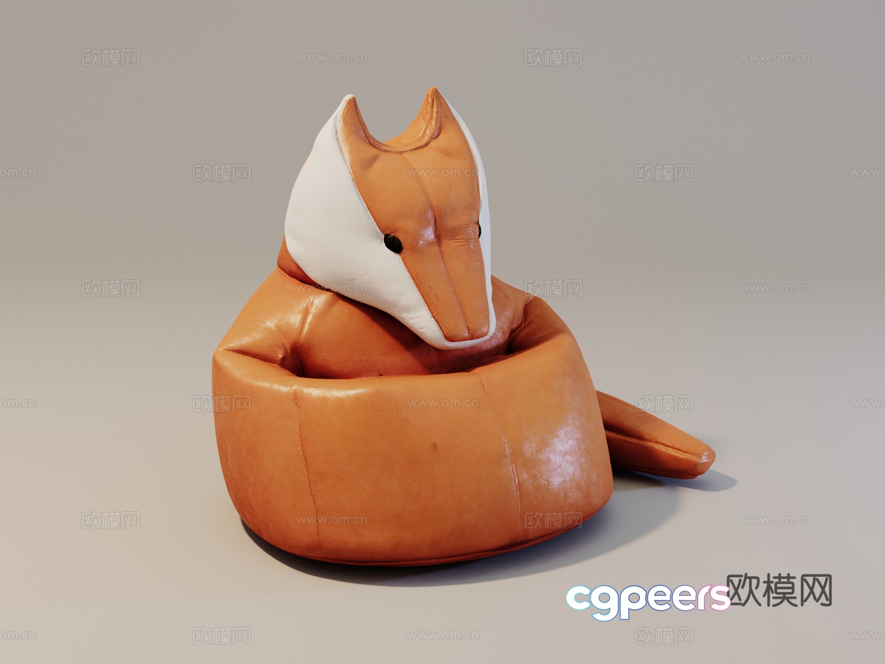 Animal cortical sofa 3d model Animal cortical sofa 3d model