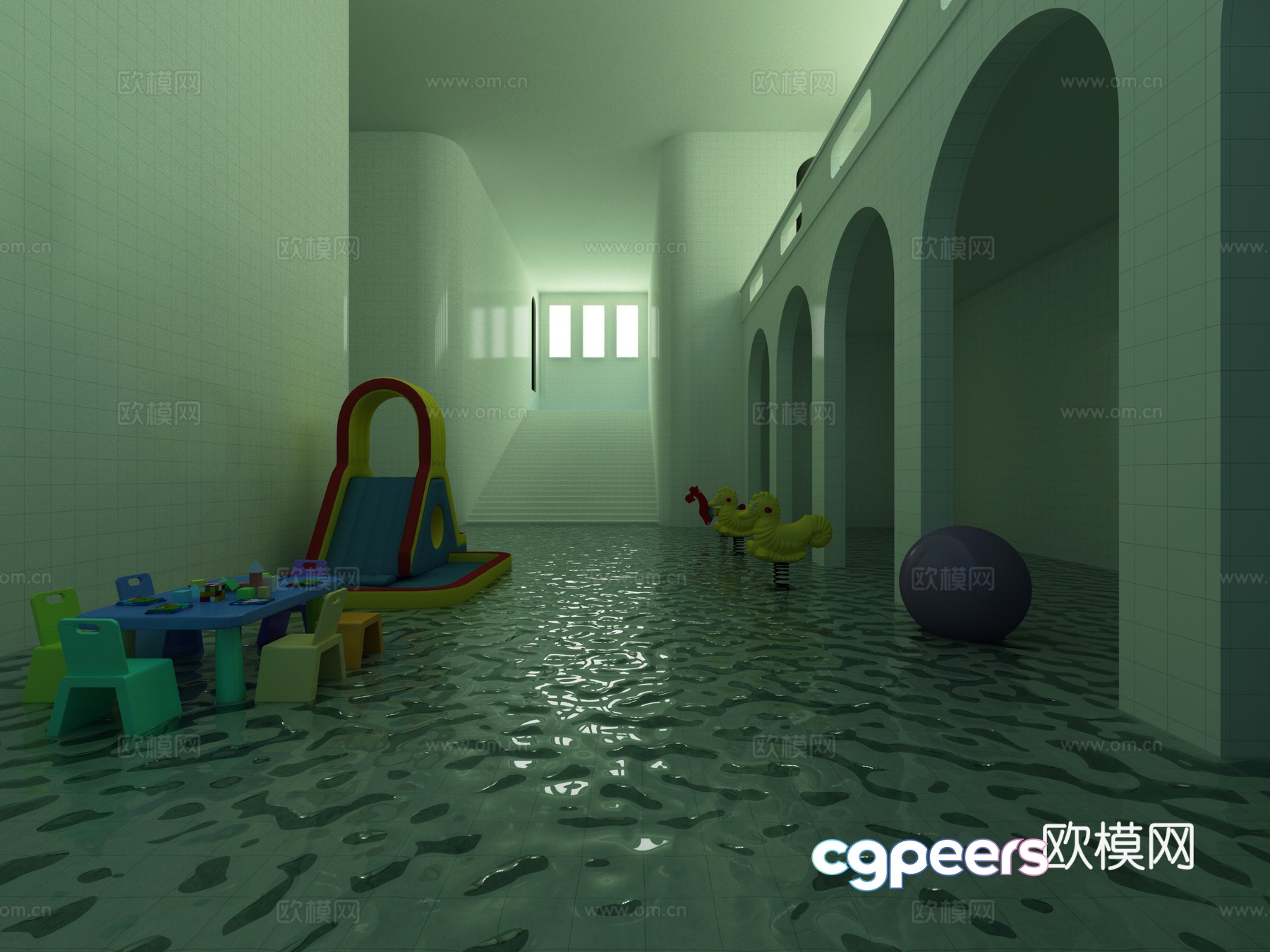 Pool core Dream core Horror Dream 3D model Pool core Dream core Horror Dream 3D model