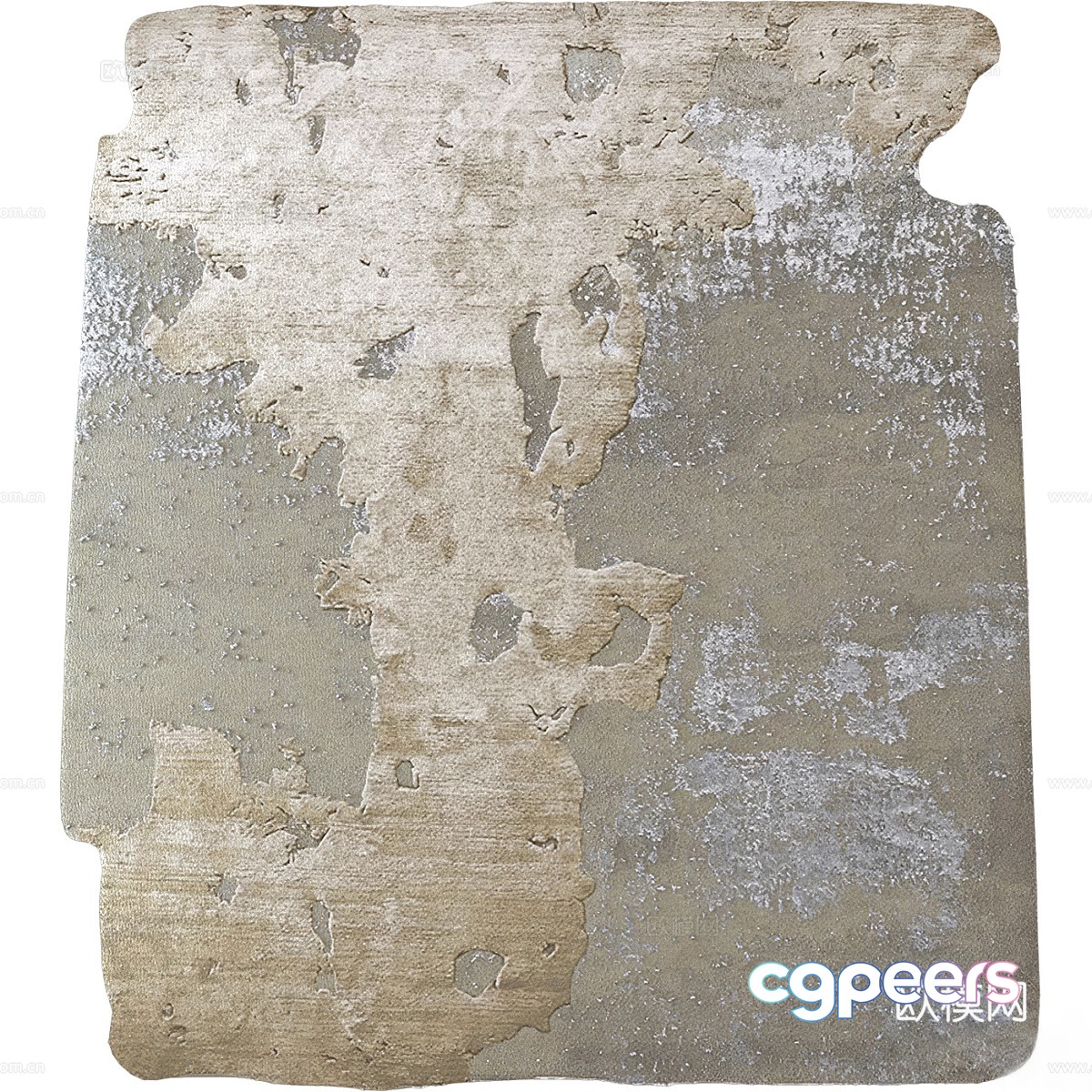 Square carpet 3d model Square carpet 3d model