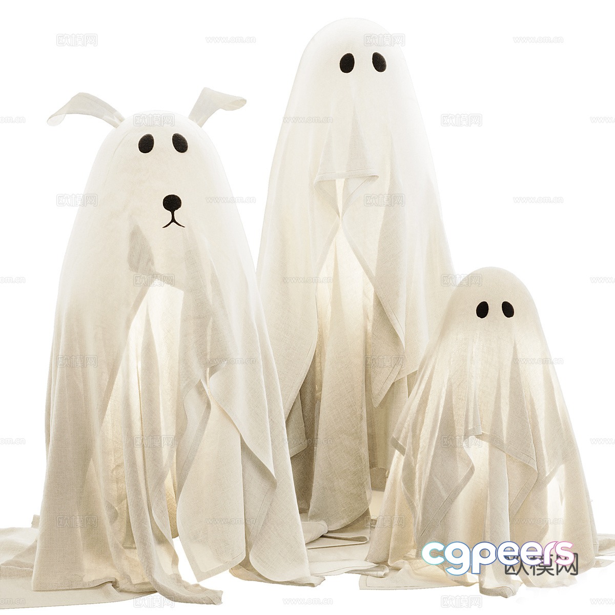 Pottery Barn Ghost 3d Model Pottery Barn Ghost 3d Model