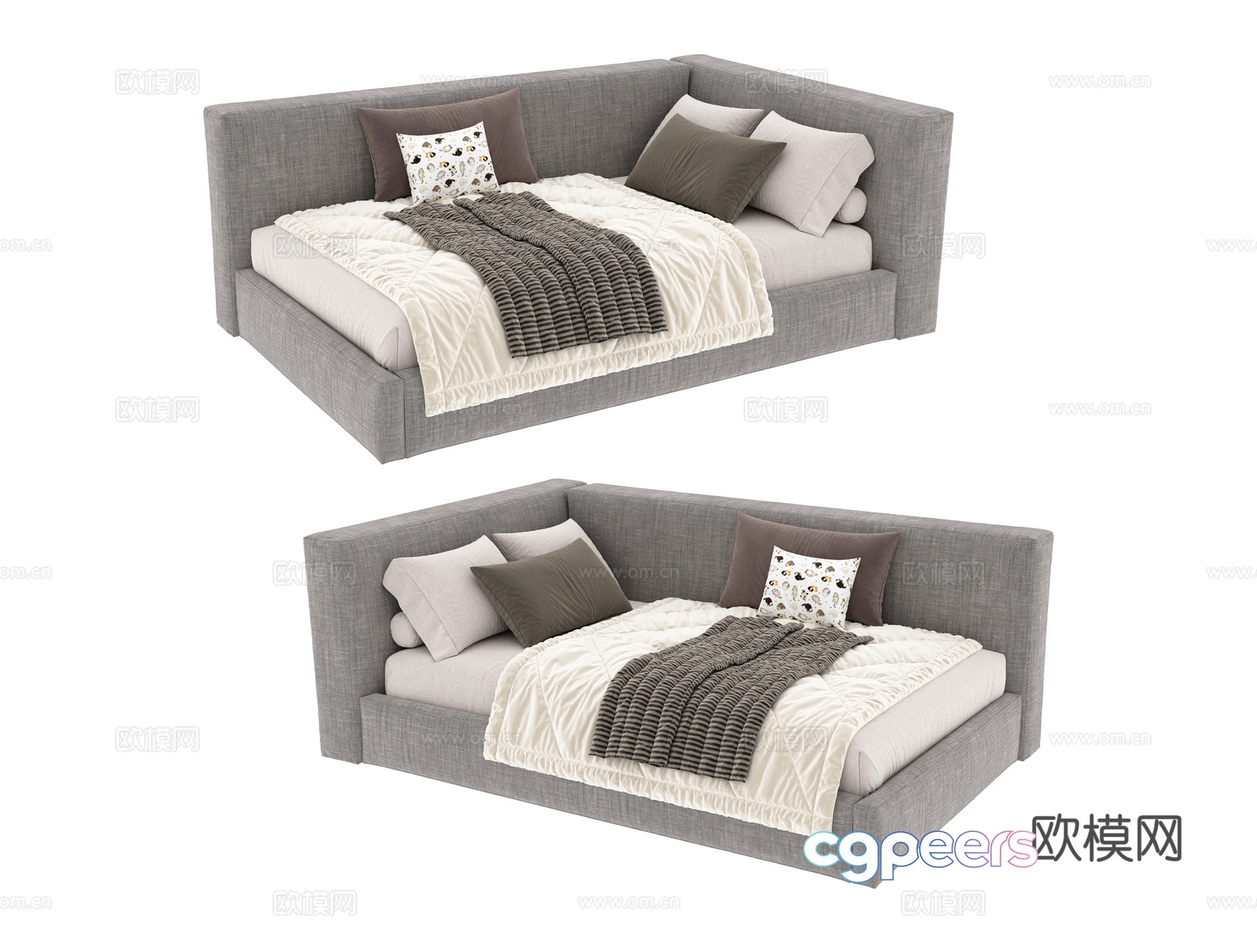 Children’s furniture bed 3d model Children’s furniture bed 3d model