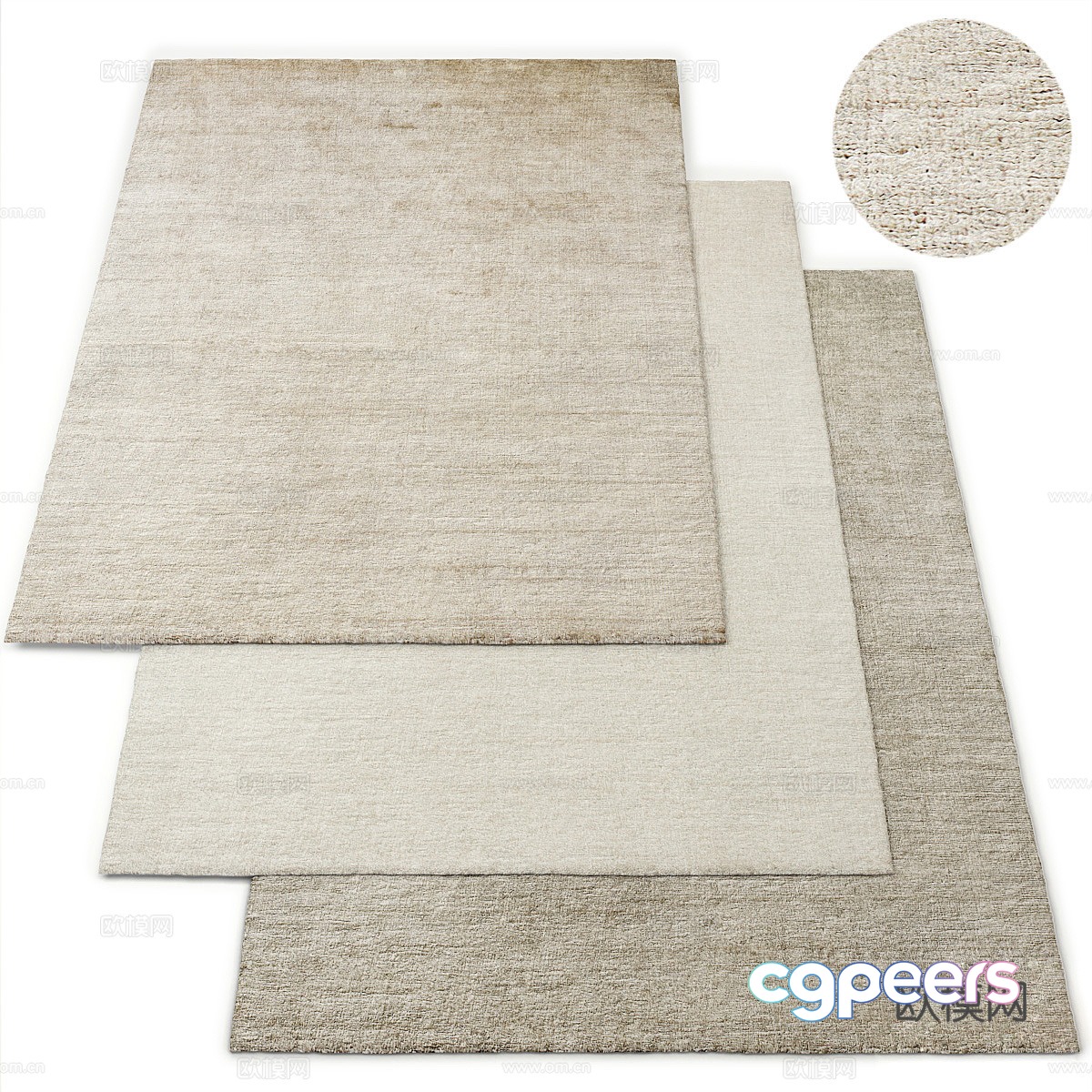 Square carpet 3d model Square carpet 3d model