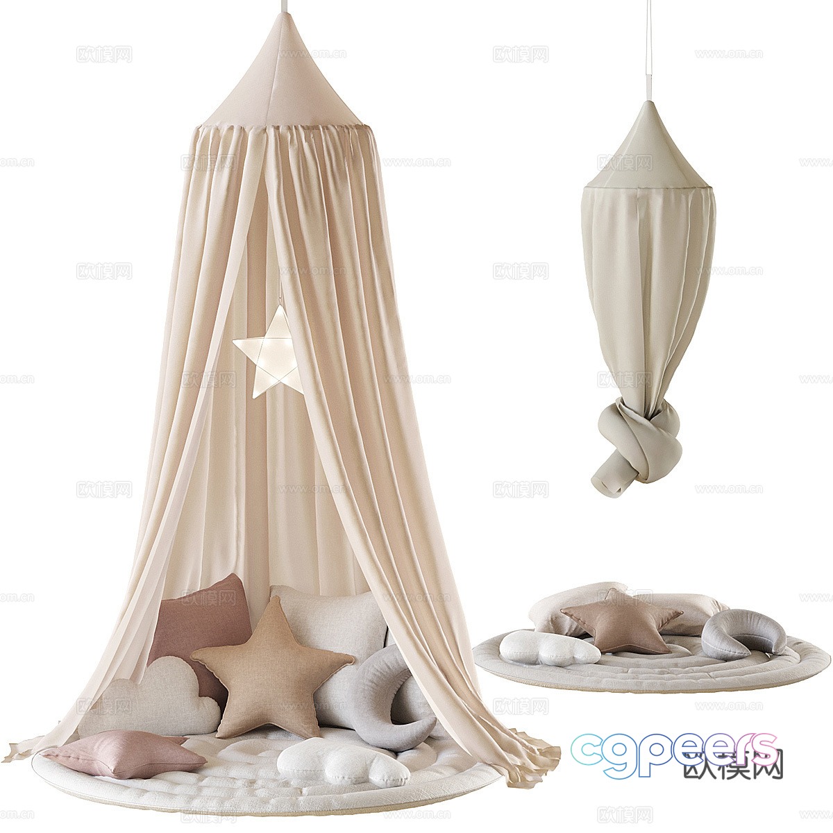 Children’s bed 3d model Children’s bed 3d model