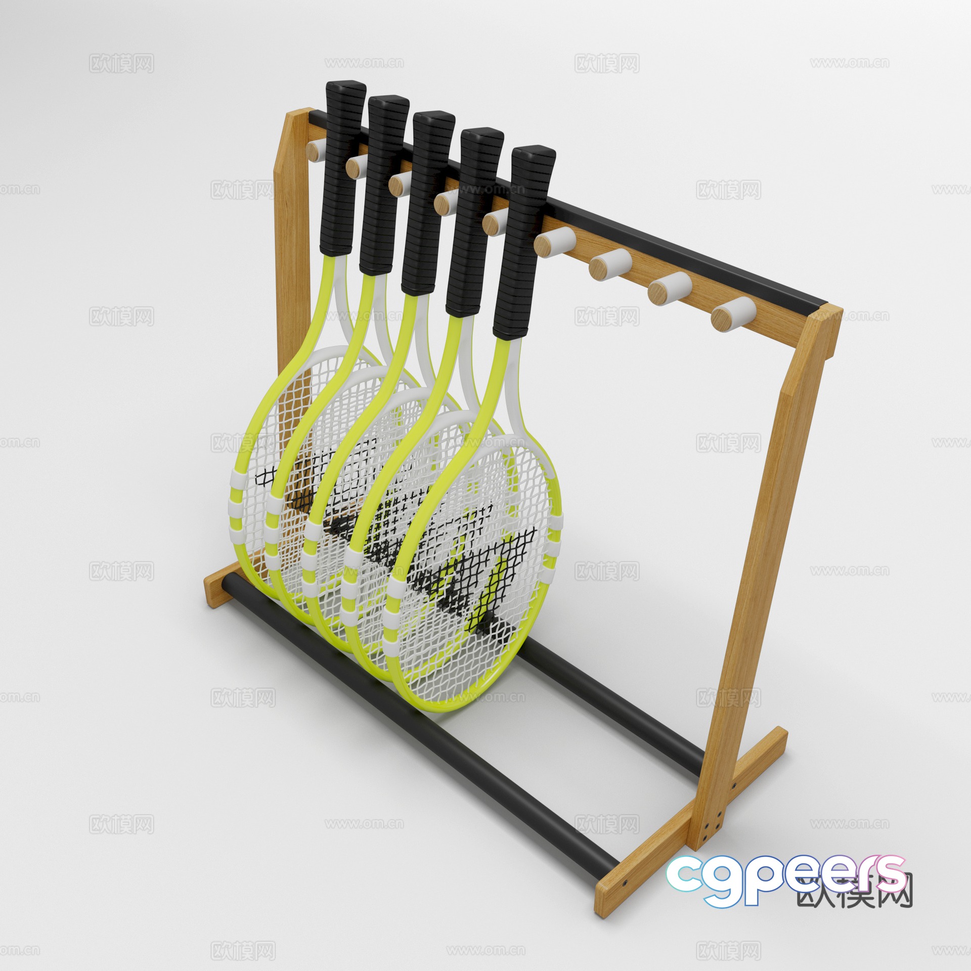 Tennis racket 3d model Tennis racket 3d model