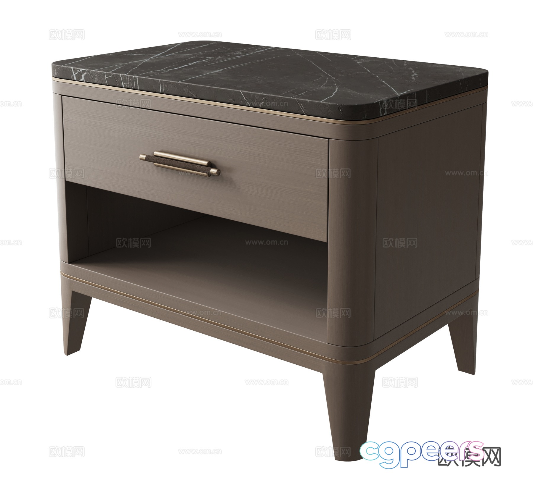 Modern night table 3d model Modern night table 3d model