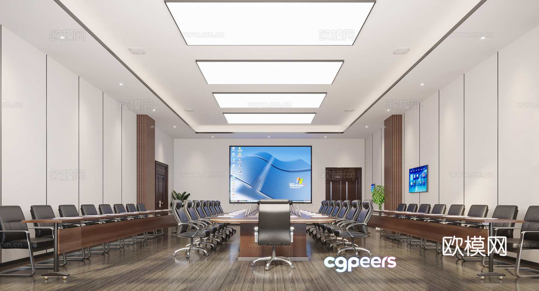 Conference room 3d model Conference room 3d model