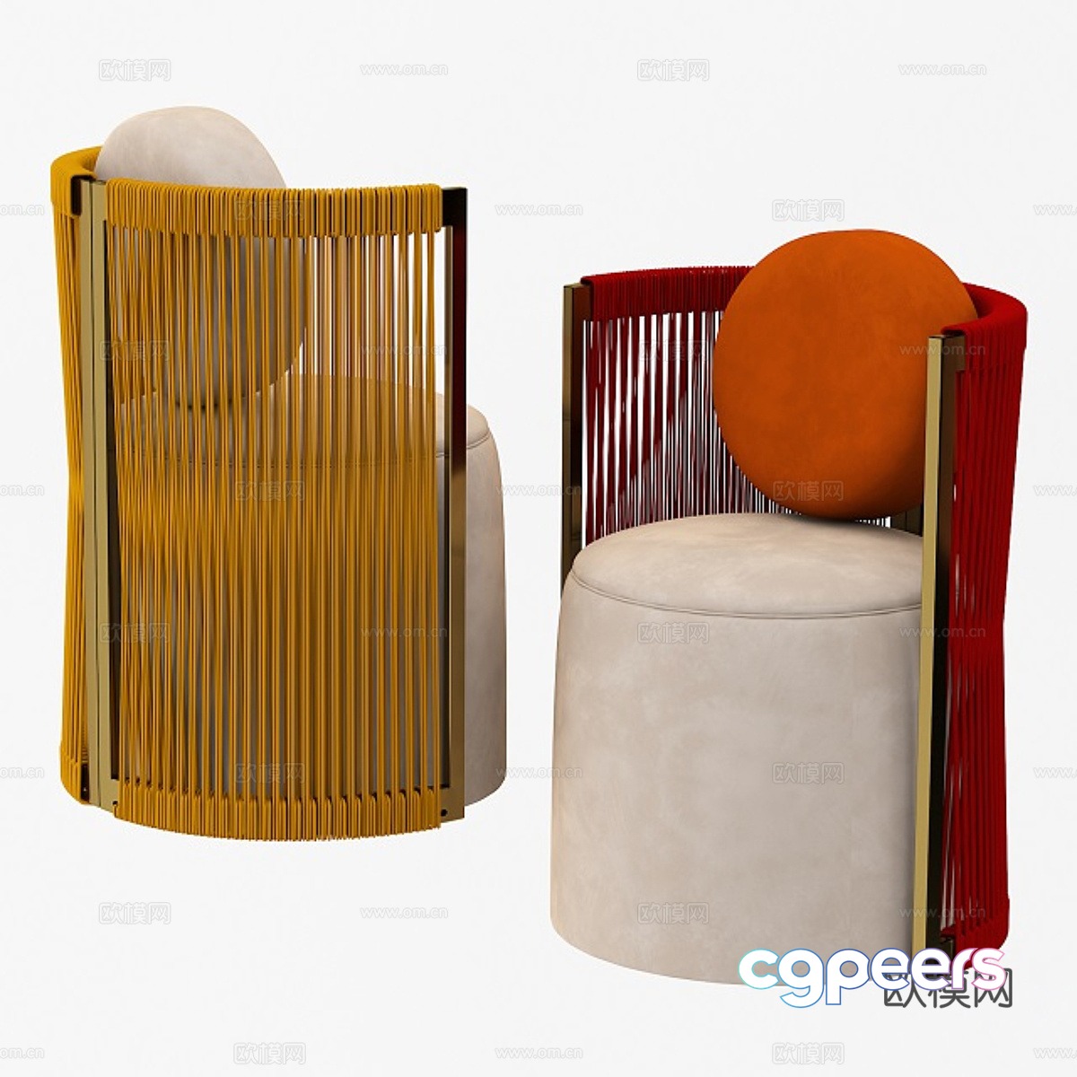 Sofa coffee table combination 3D model Sofa coffee table combination 3D model