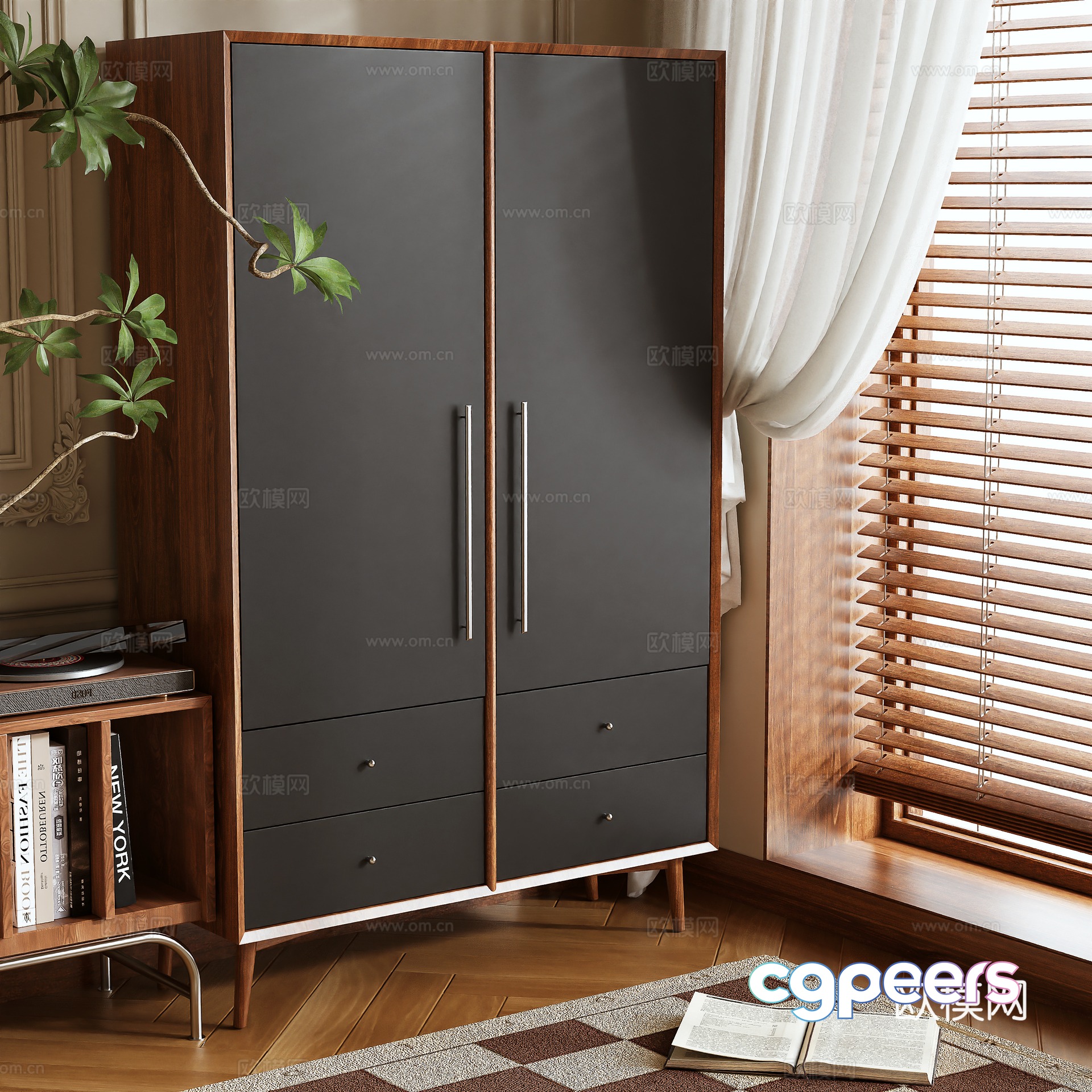 Wardrobe 3d model Wardrobe 3d model