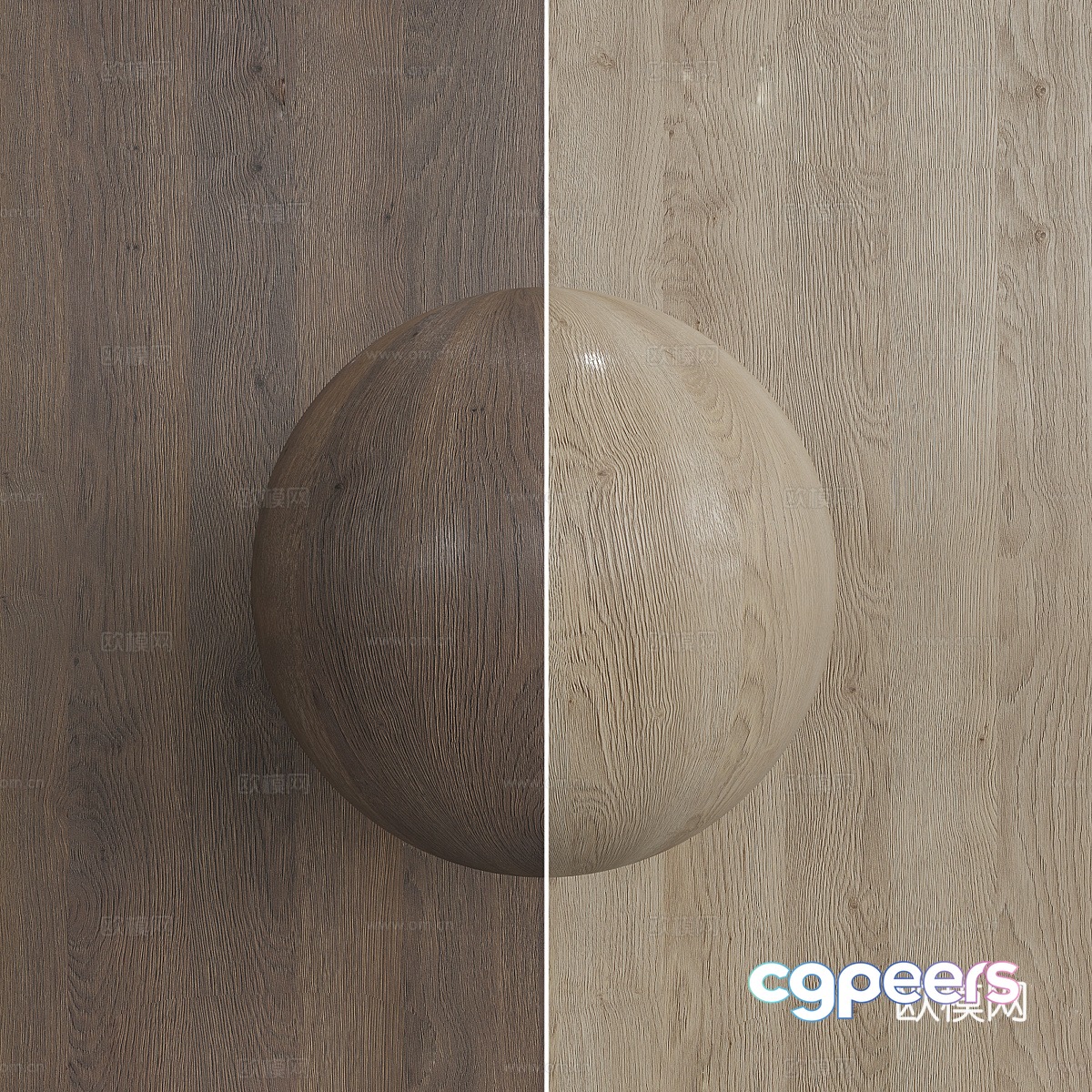 Ceiling and floor Wood grain wall panel 3d model Ceiling and floor Wood grain wall panel 3d model