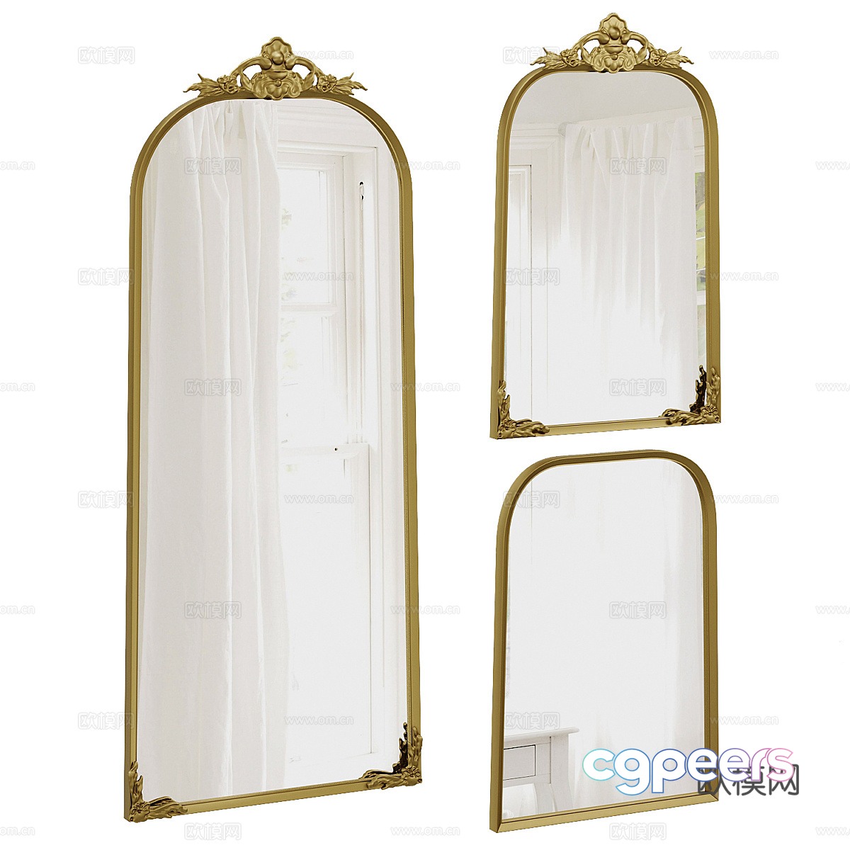RAMEBO IKEA Mirror 3D Model RAMEBO IKEA Mirror 3D Model