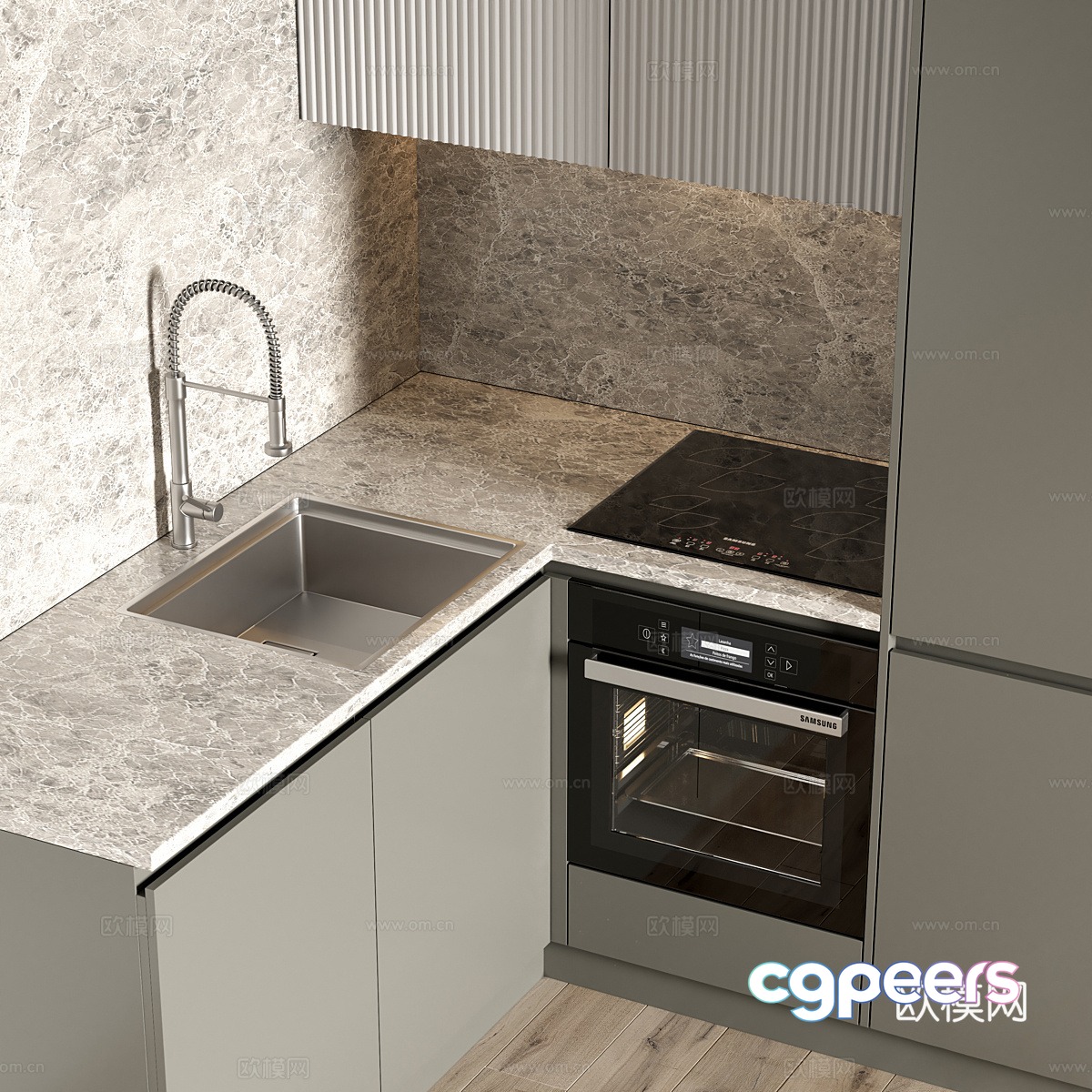 Kitchen 3d model Kitchen 3d model