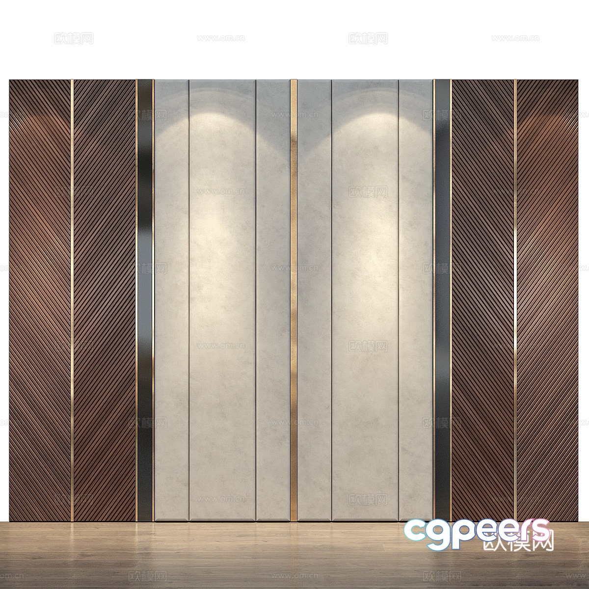 Background wall 3d model Background wall 3d model