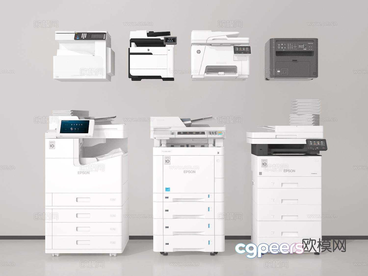 Printer 3d model Printer 3d model