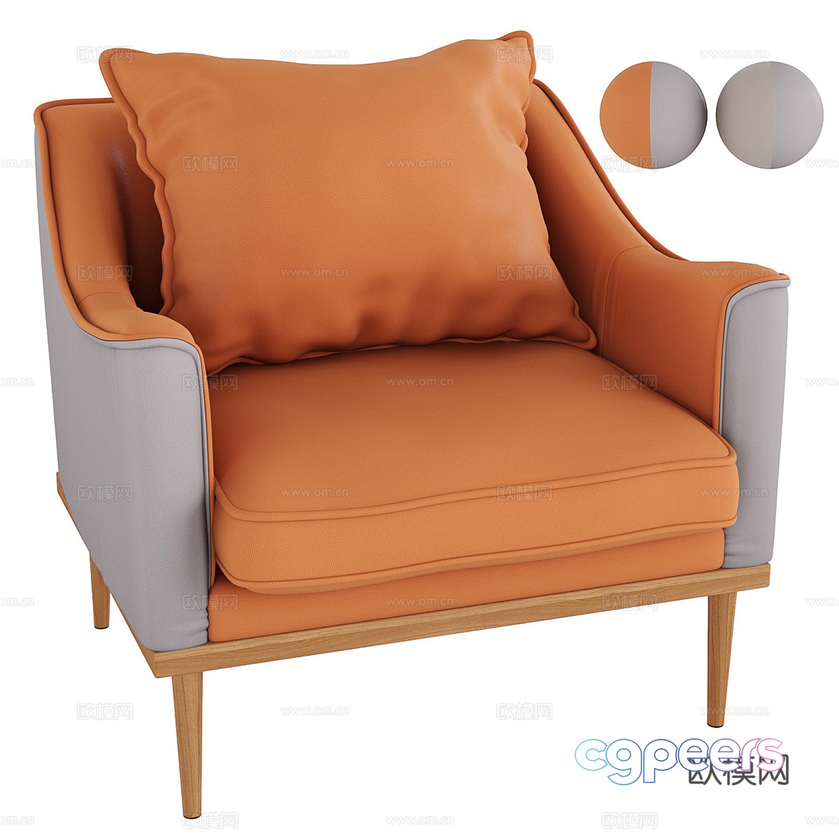 Single sofa 3d model Single sofa 3d model