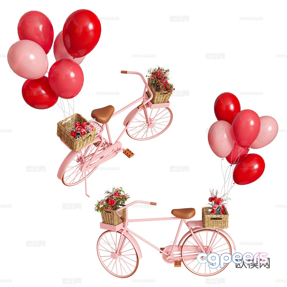 Bicycle 3d model Bicycle 3d model