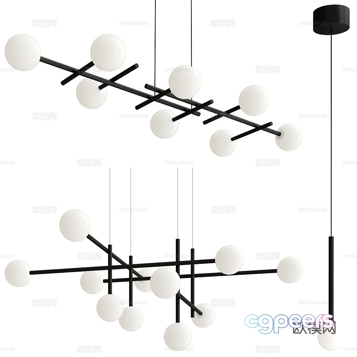 Ceiling light 3d model Ceiling light 3d model