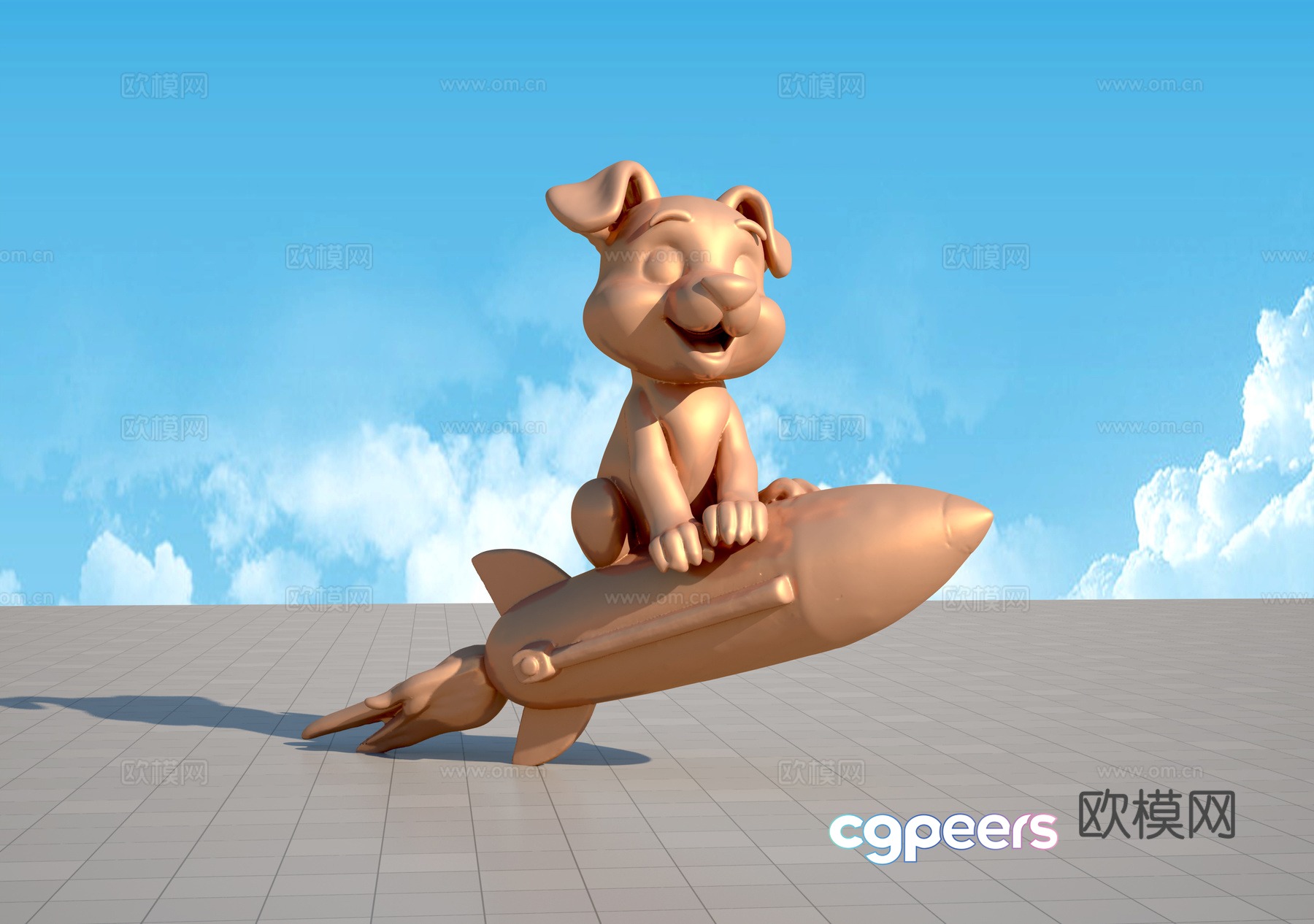 Flying Dog 3d Model Flying Dog 3d Model