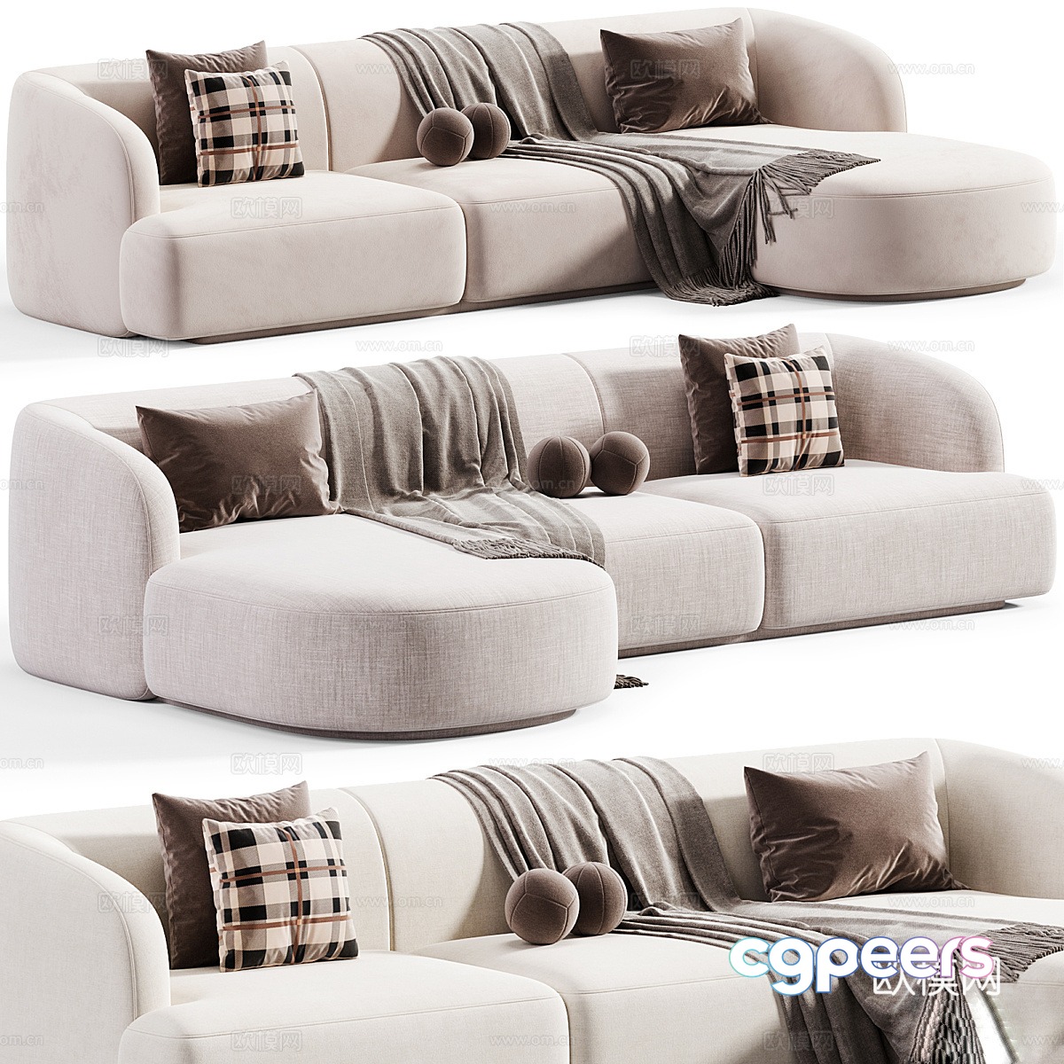 Multiplayer sofa 3d model Multiplayer sofa 3d model